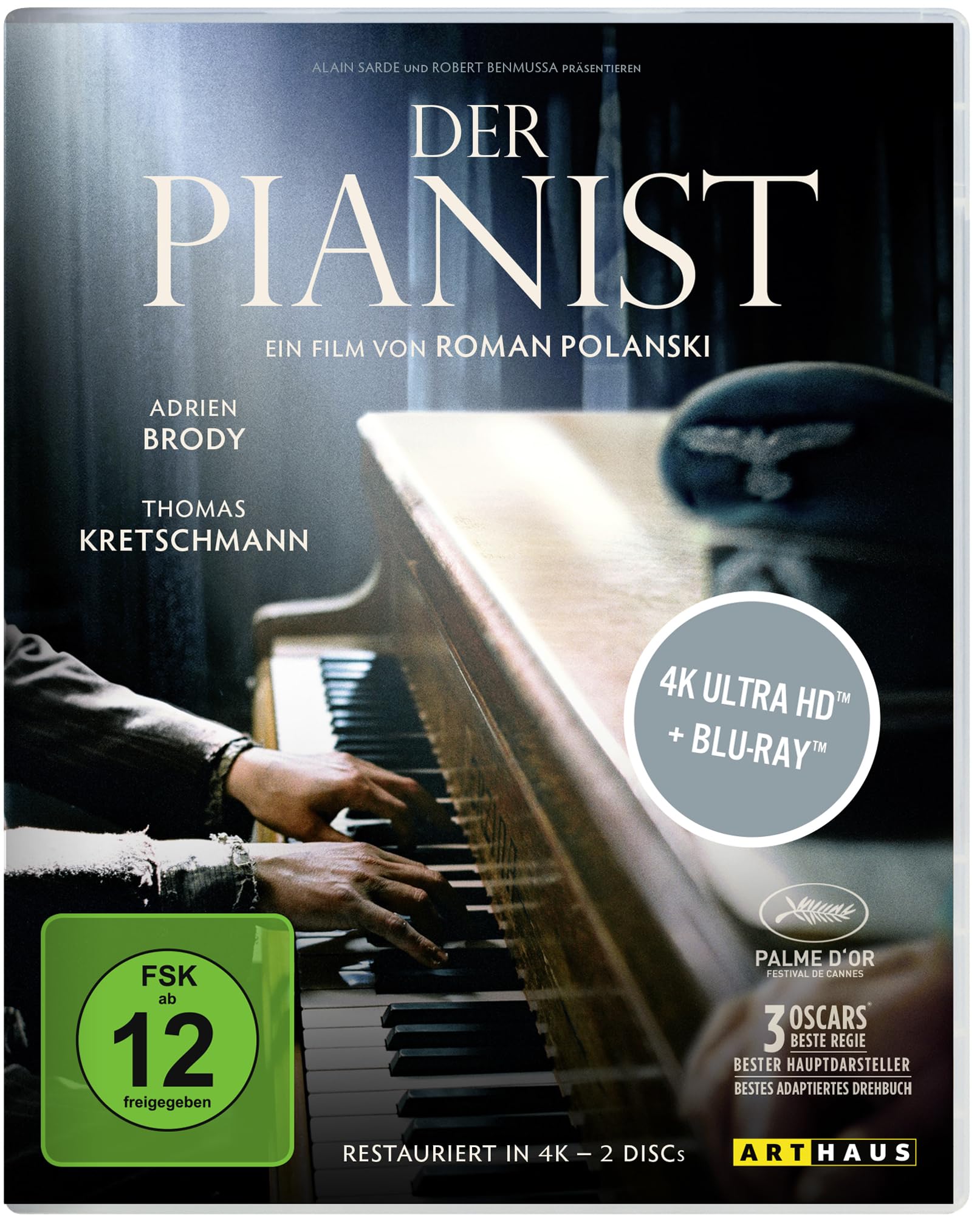 The Pianist [Blu-Ray] [Region Free] (English audio. English subtitles)