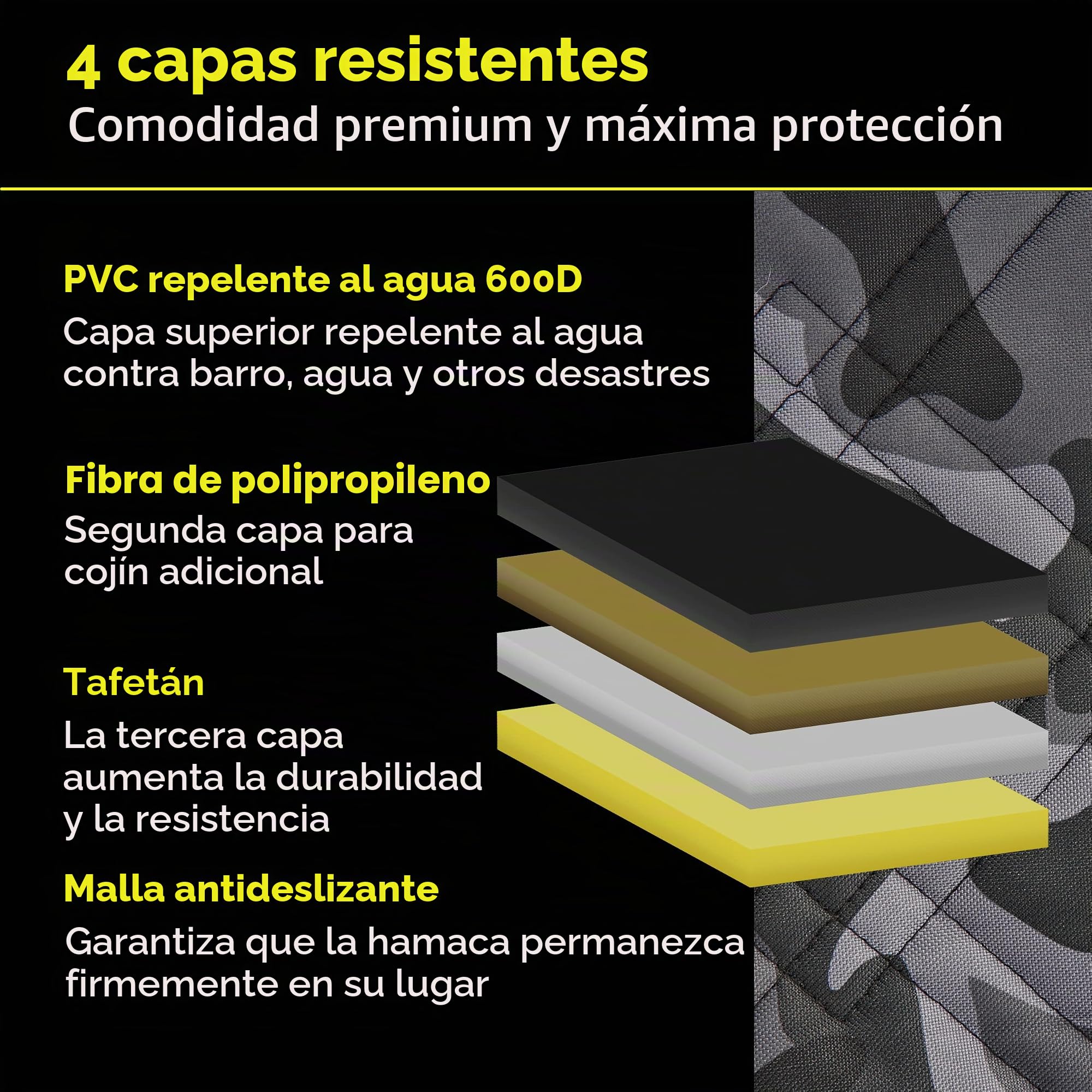 Meadowlark Funda de Asiento de Coche para Perro, Extra Resistente, Extra Acolchada, Antideslizante, Protector de Asiento Trasero Resistente al Agua para Coches, Camiones y SUV (60 Pulgadas de Ancho x