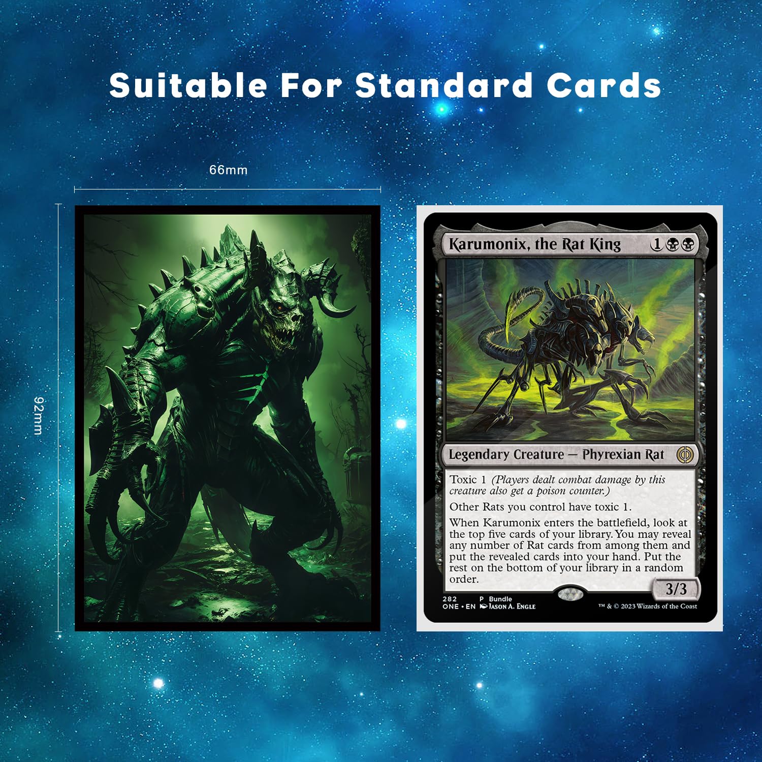 mtg deathclaw card Alpha Deathclaw (Showcase) [Fallout] – TokenMTG main image 0