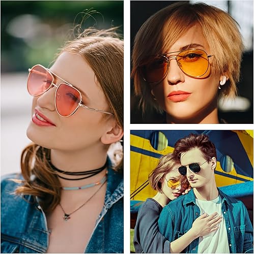 Miniatura 10 de SOPHILY Paquete de 3 lentes de sol bifocales de lectura para mujeres y hombres, lentes de sol de aviador, lentes degradados, UV400 +2.50