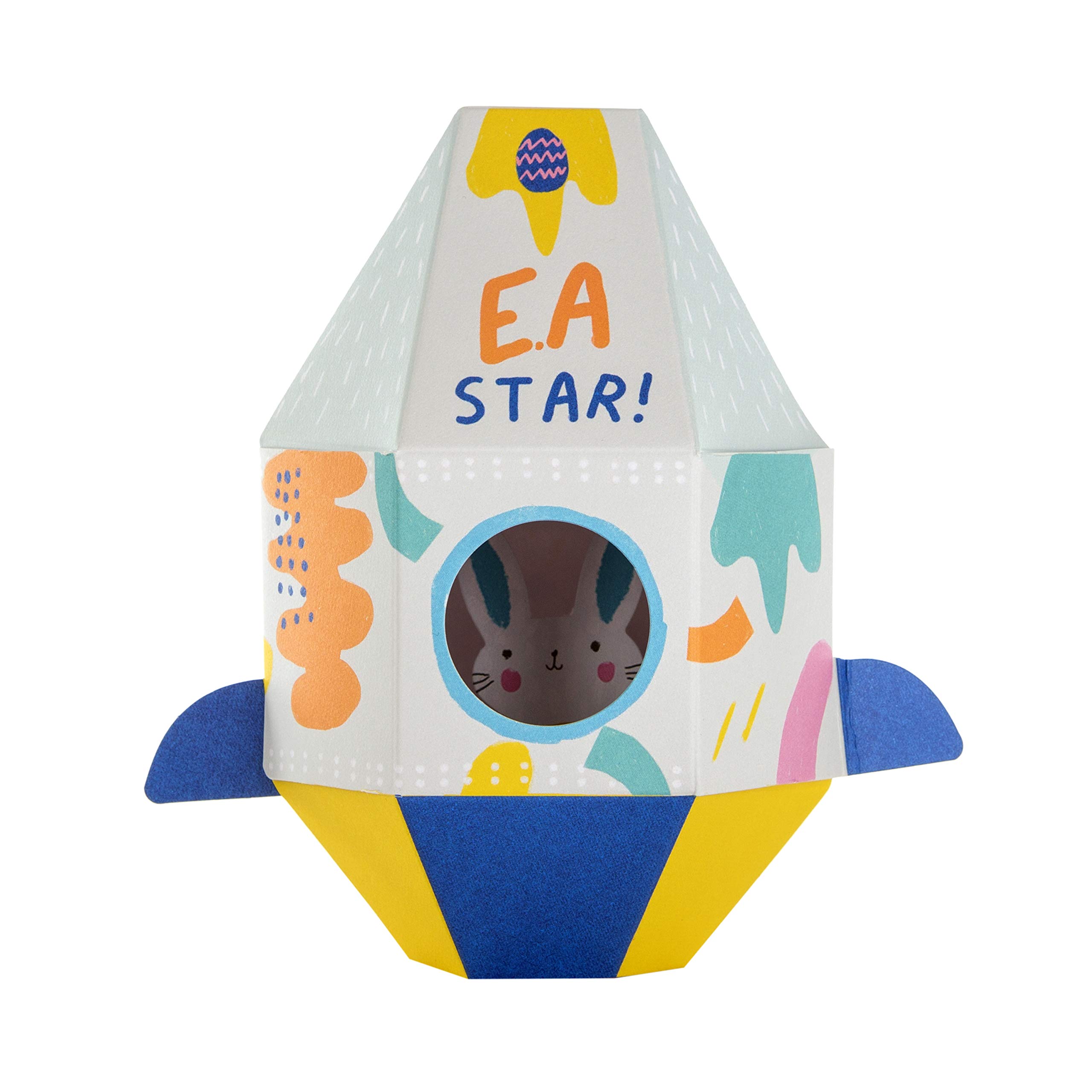 Hallmark Easter Card, Easter Activity Pack, 3D & Pop Up Easter Card, Kids Easter Card, Easter Keepsake, Fun Spaceship Design, Green