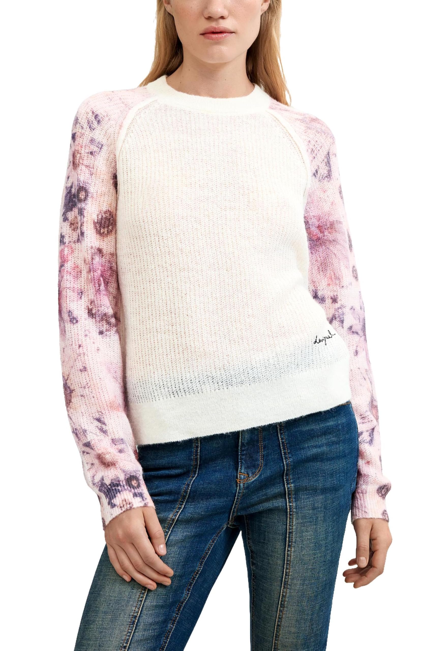 Desigual JERS_fancybotanic Sweatshirt Donna (Pacco da 1)