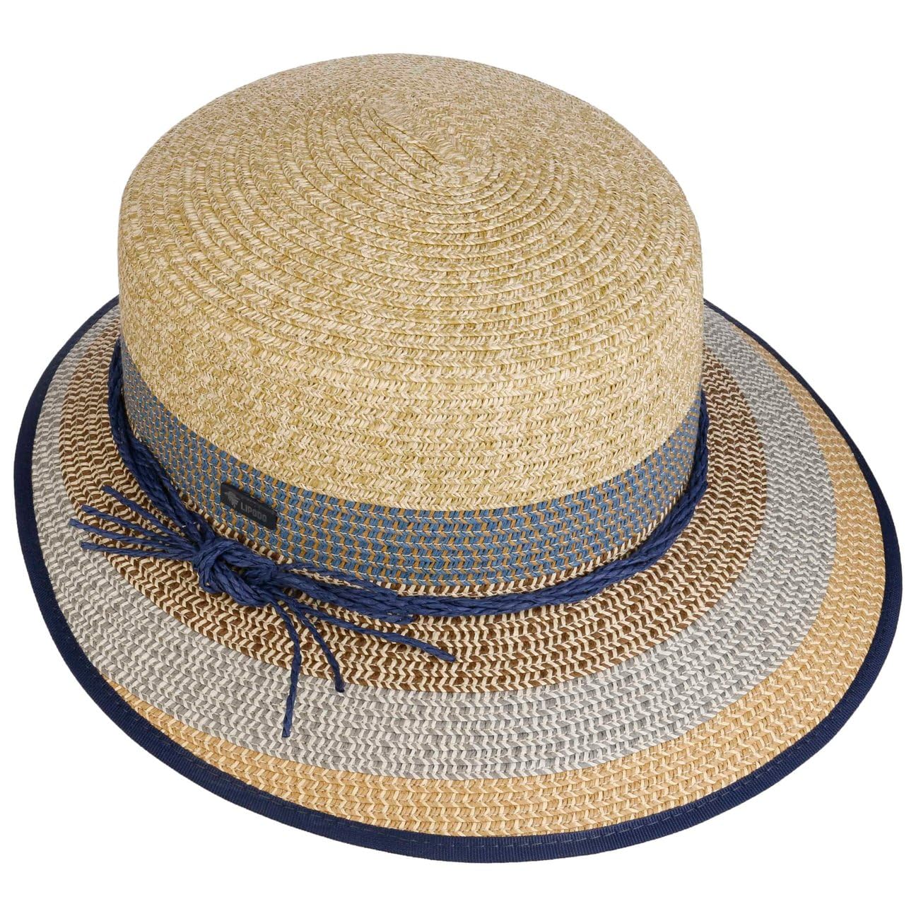 LIPODO Barlinda Cappello a sporta Regency Paglia Prodotto in Italia Donna Primavera Estate
