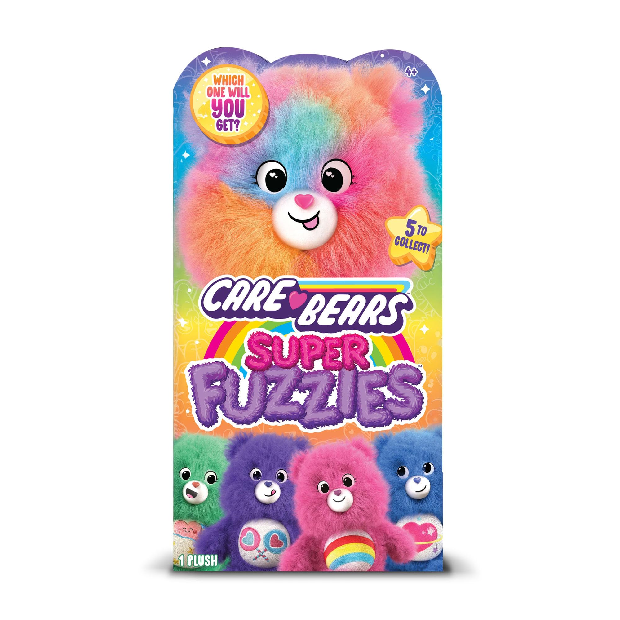 Basic Fun Orsetti del Cuore Fuzzies 35 cm – Peluche Sorpresa Assortiti – Morbidi e Collezionabili