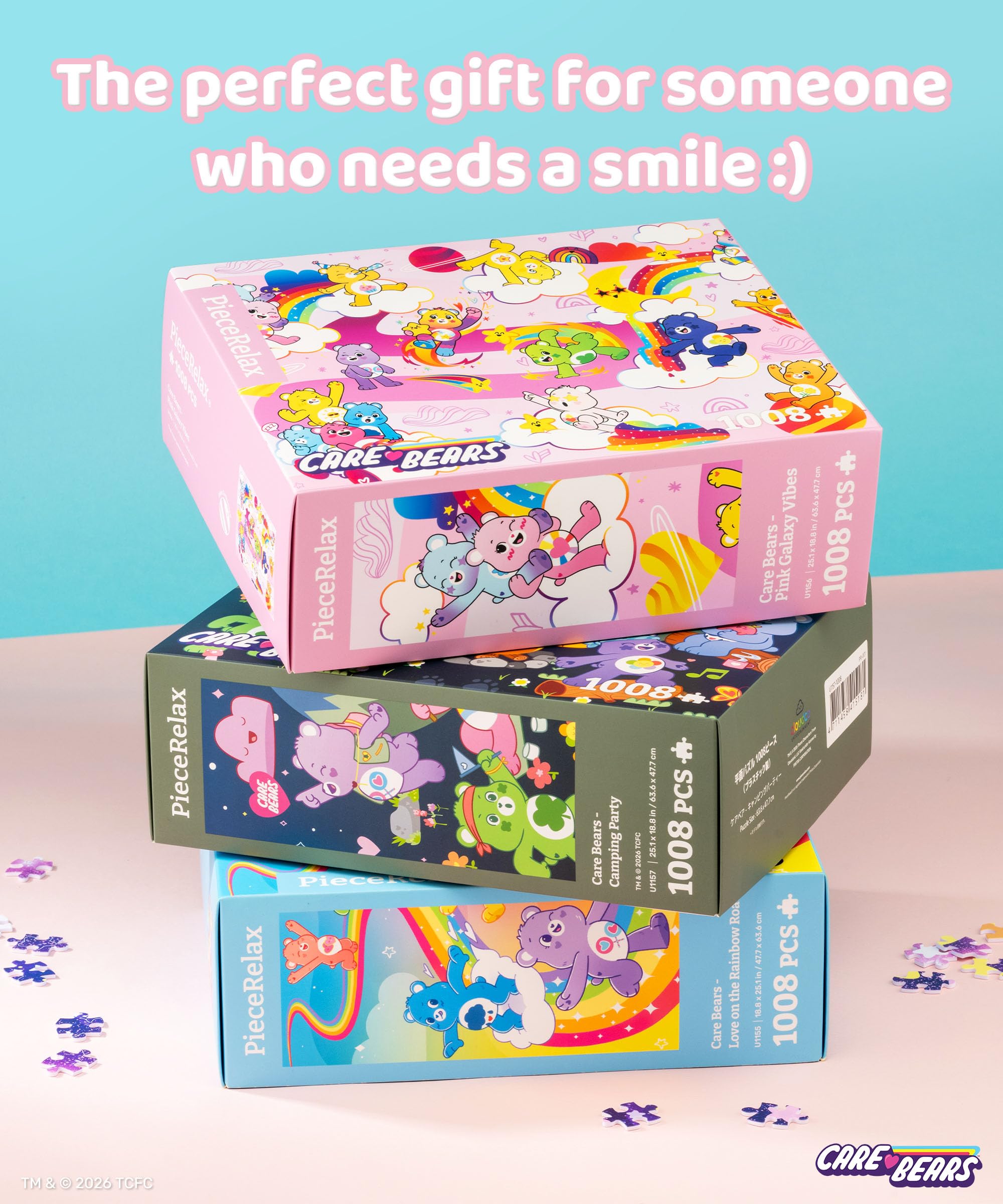 英RIO ART BEARS SHM-CD ３枚組＋限定ボックスセット Amazon.com: Care Bears™ by PieceRelax PieceClicks Plastic Jigsaw