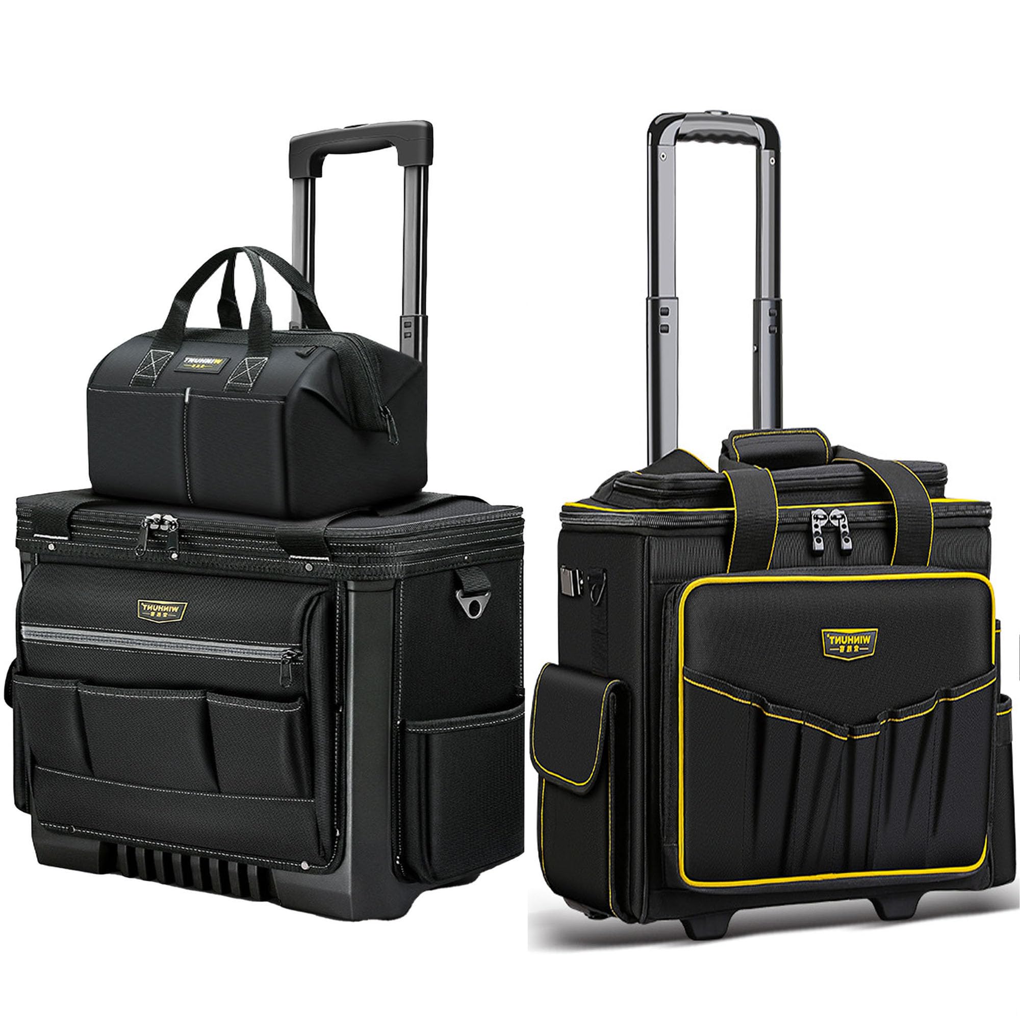 Rolling Tool Bag with Two Wheels Rolling Tool Bag with Multiple Pockets