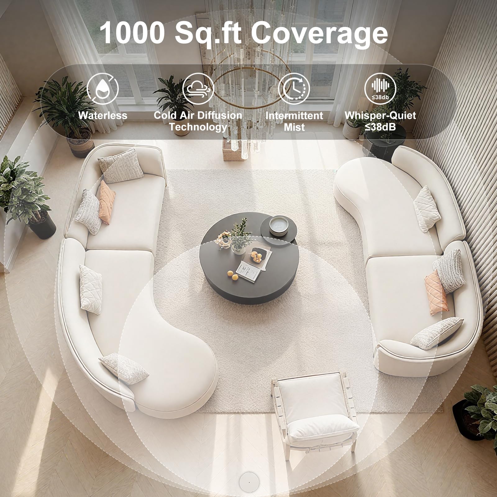 Diffusore di oli essenziali senz'acqua per la casa, l'ufficio, l'hotel e le terme, diffusore di oli profumati per aromaterapia, telecomando, timer, argento