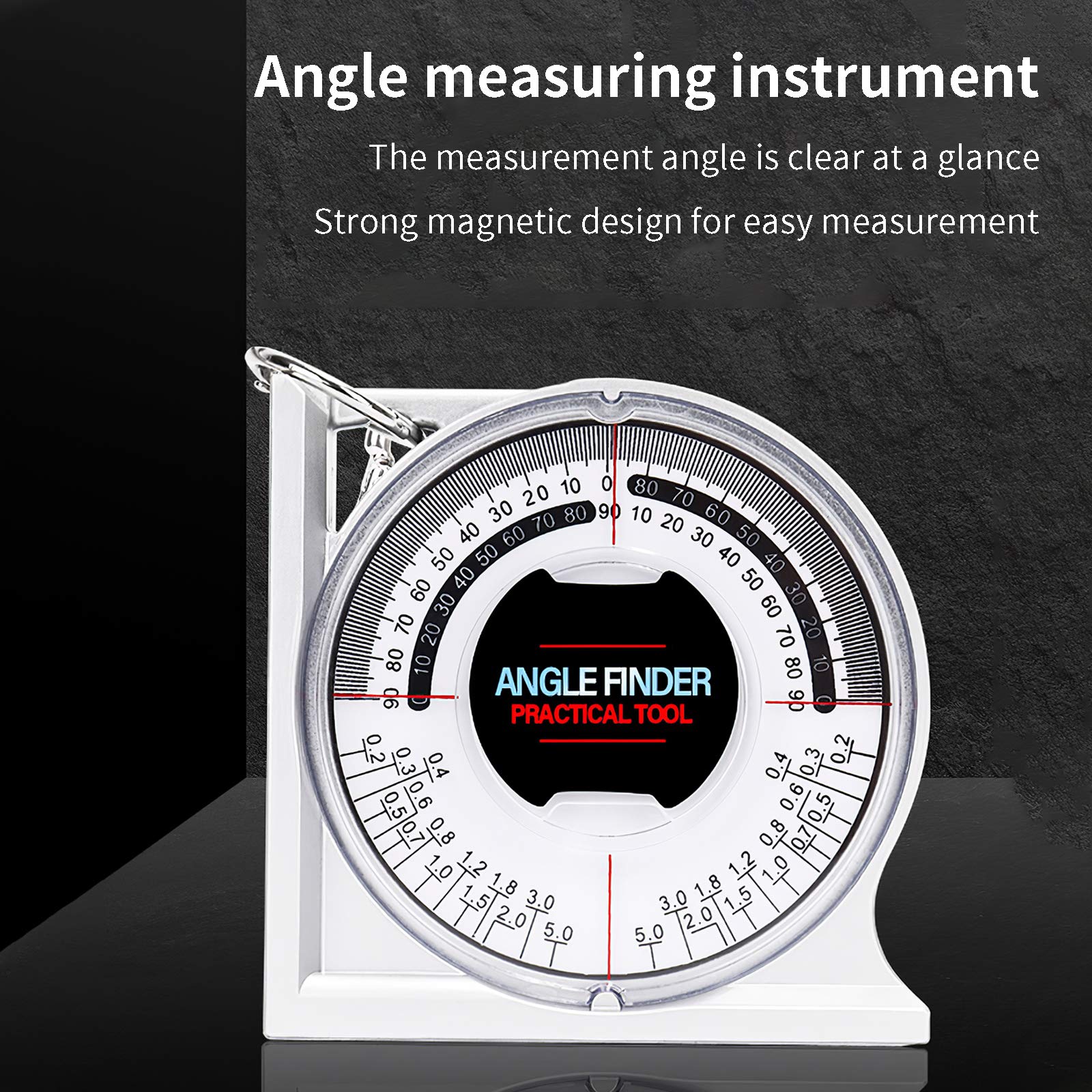 Slope Meter, Angle Finder Meter with Base, Angle Measuring