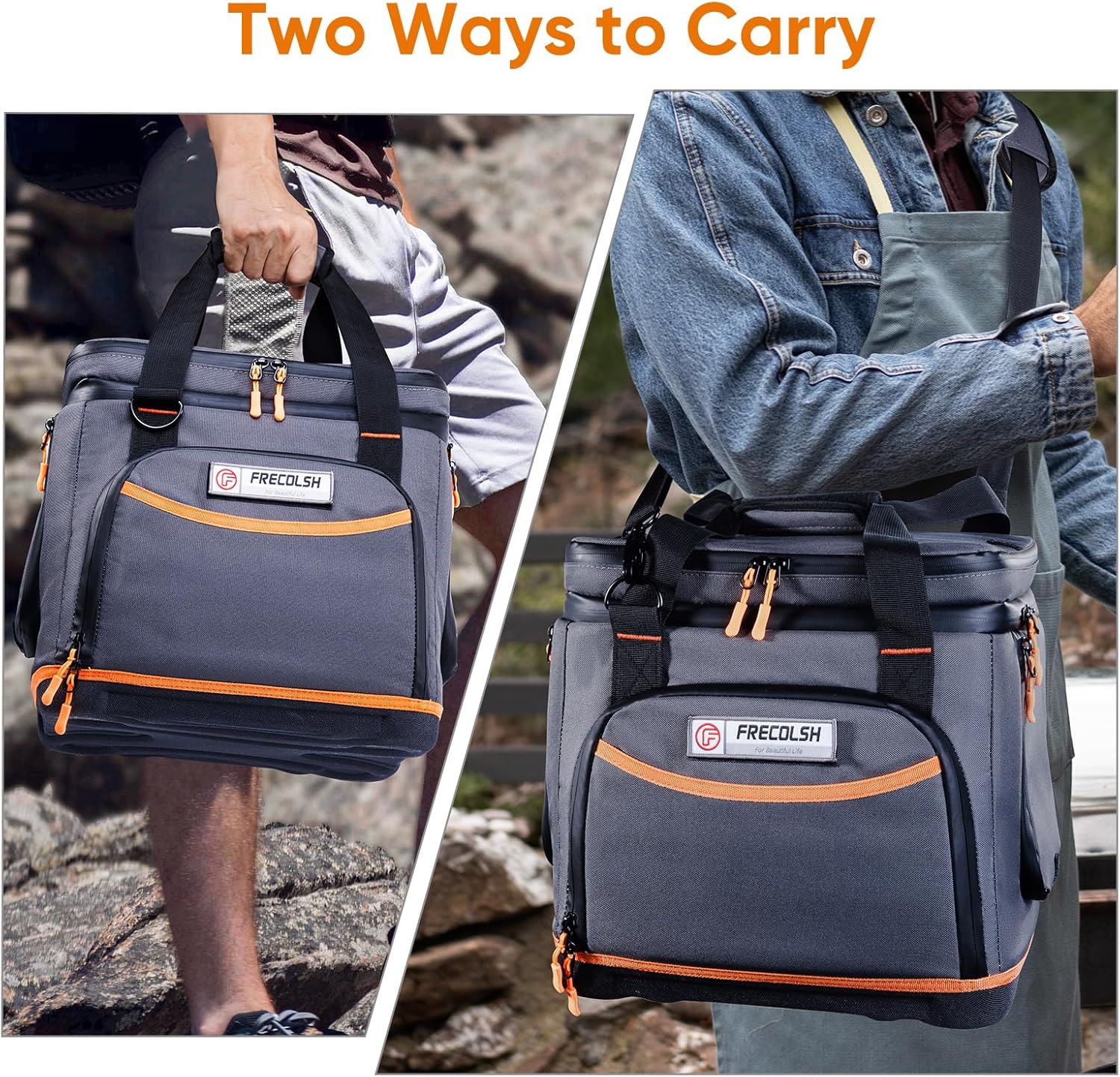 Double-Layer Travel Carrying Case for Jackery Explorer 1000 v2 – Hard Molded Bottom, Side Ventilation & Front Pockets, Portable Power Station Storage Bag for Jackery Accessories & Solar Generator