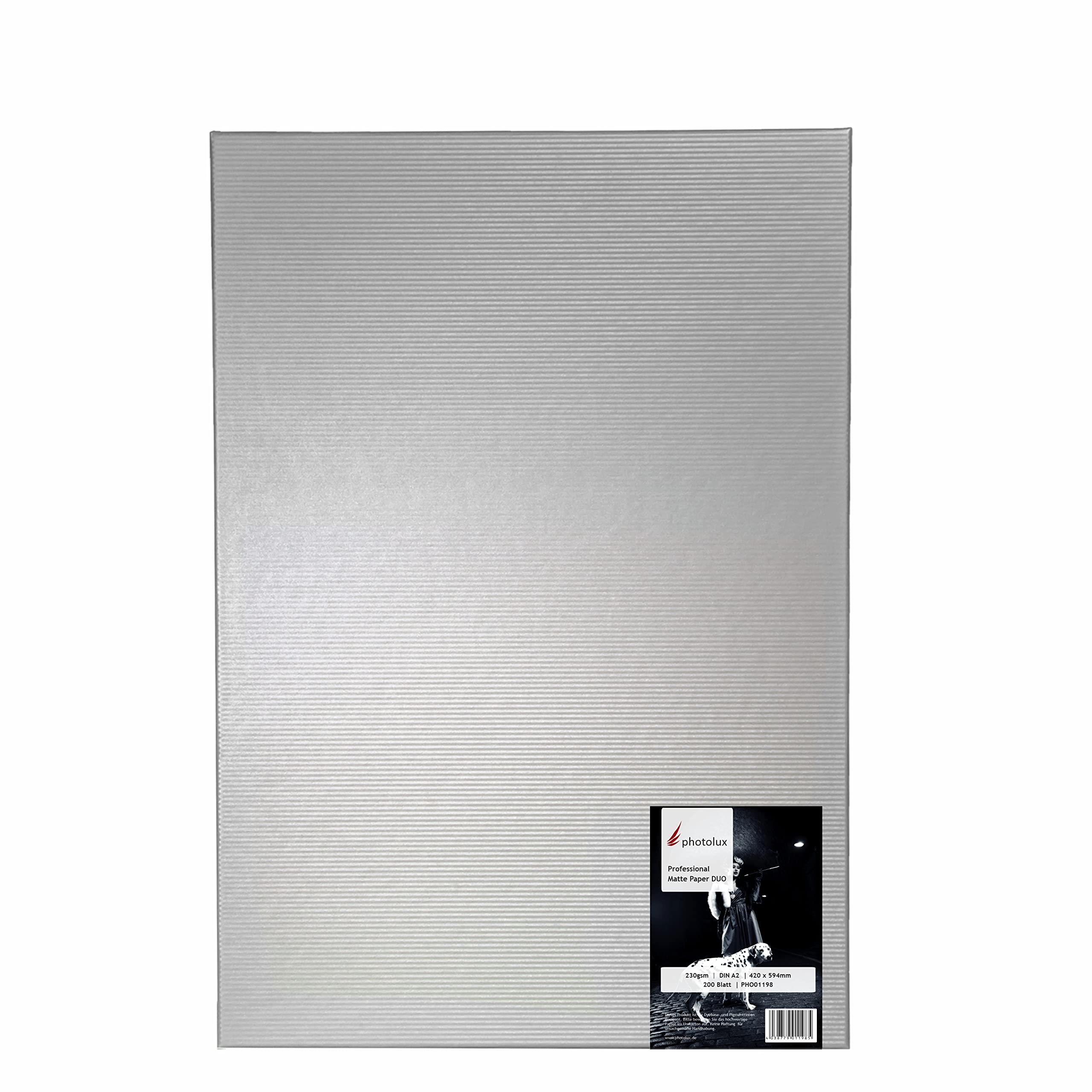 Professional Matte Paper DUO 230 gsm, beidseitig bedruckbar Fotopapier in Premiumqualität DIN A3 (297x420mm) 200 Blatt