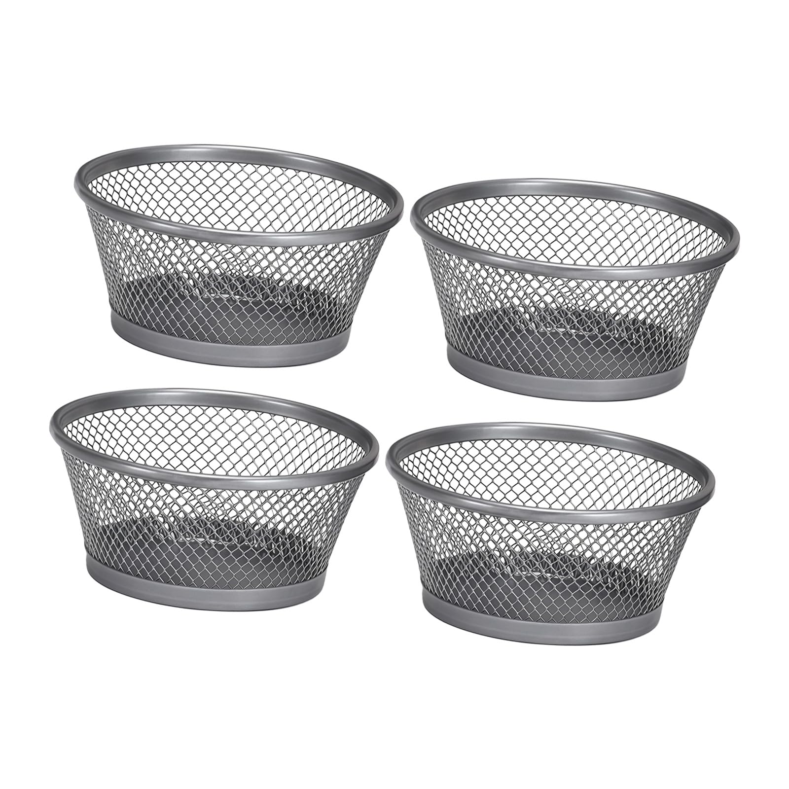 Hsioluted Silver Top Holders Providing Easy Access To Paper Clips Thumbtacks And Small Stationeries Items For Organized Workspaces Metal Clip Box