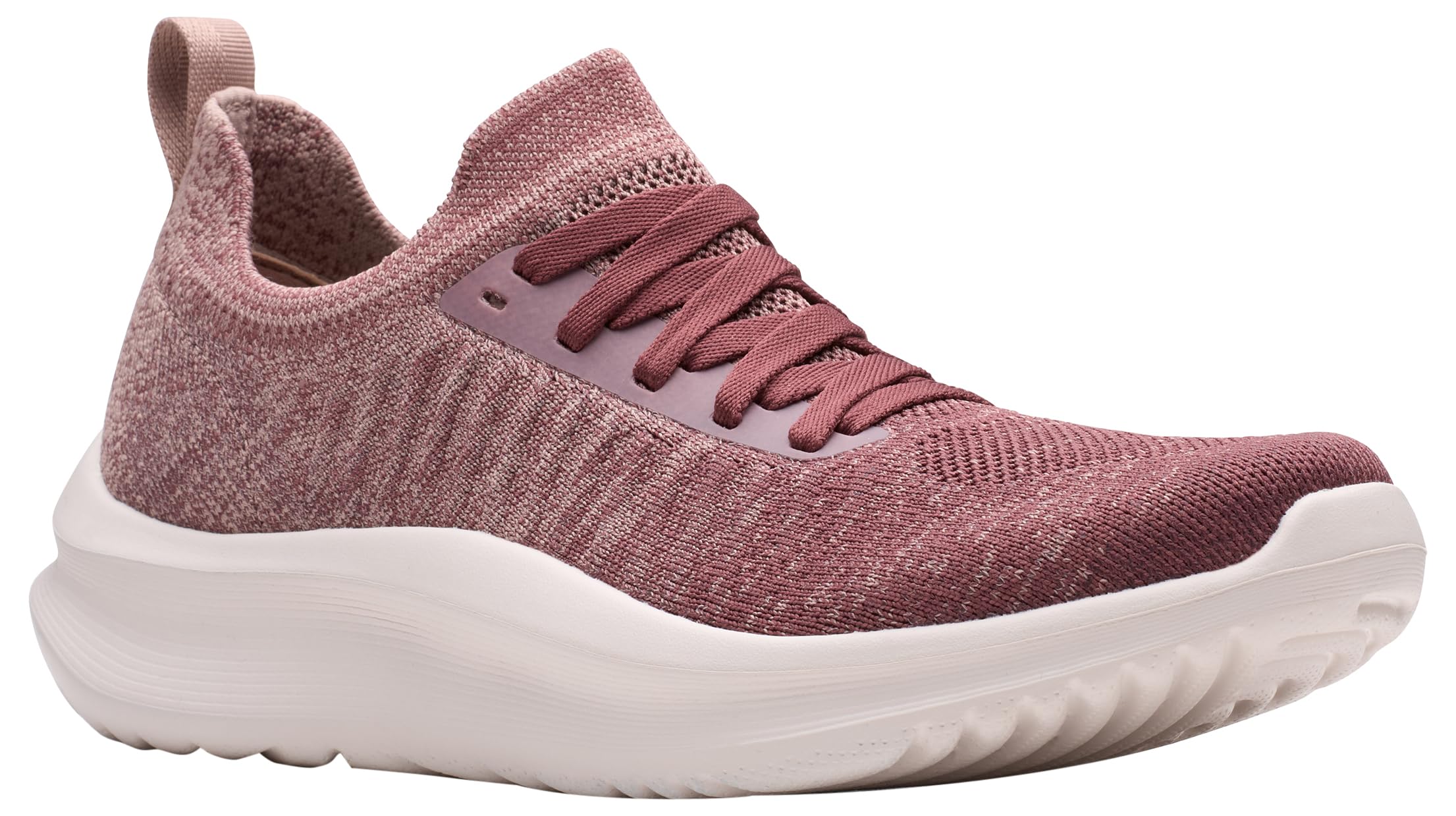 Clarks Solevana Lace Womens Merlot Combi, 7