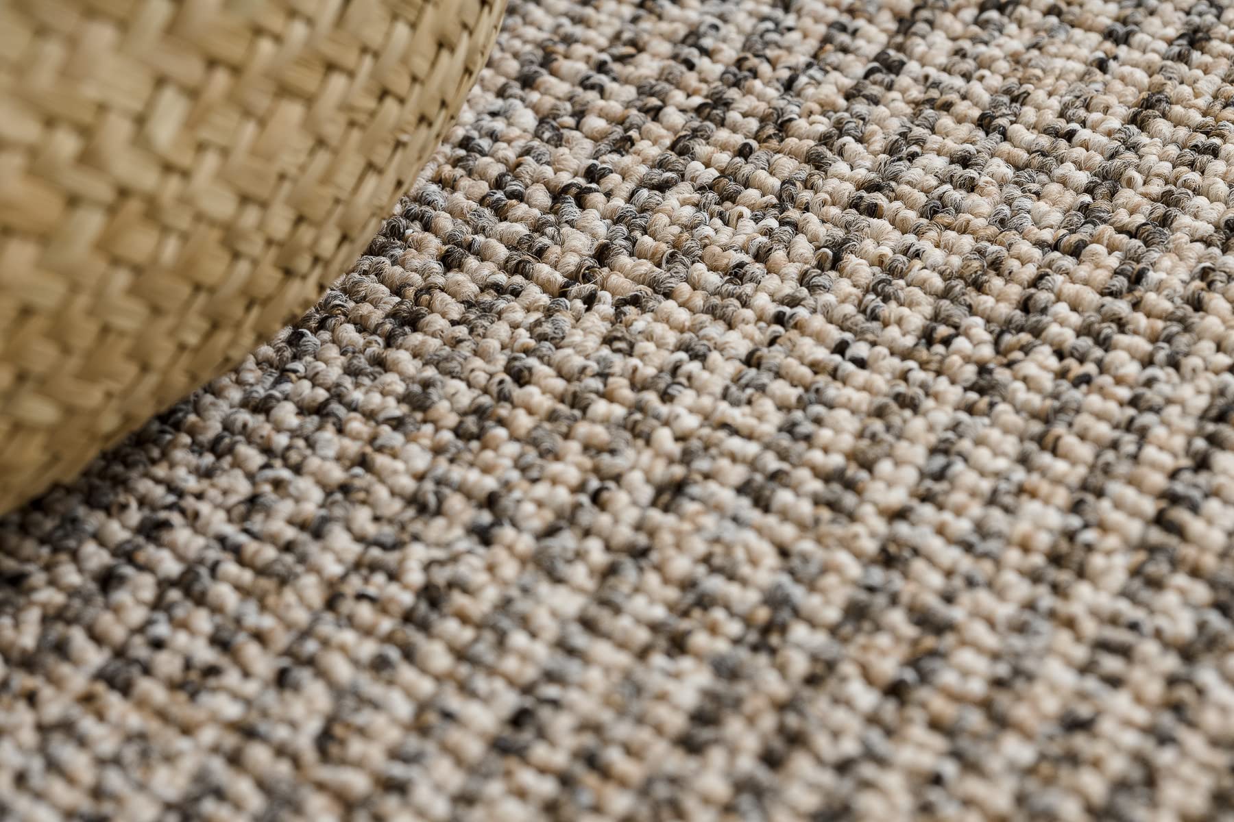 rugsx Alfombra Prius para salón y Dormitorio Beige 150x300 cm