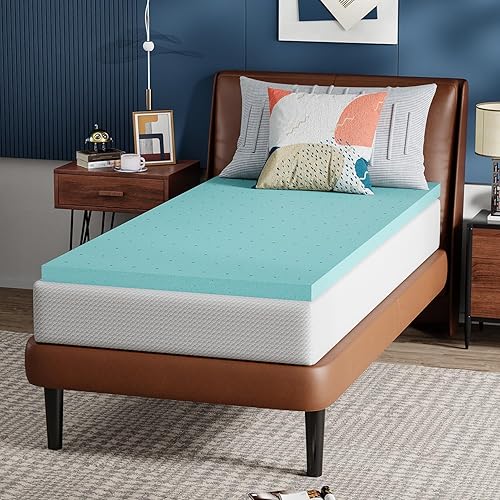Miniatura 58 de FDW - Colchón de 6/8/10/12 pulgadas de espuma viscoelástica de gel para dormir fresco y alivio de la presión, firmeza media, certificación