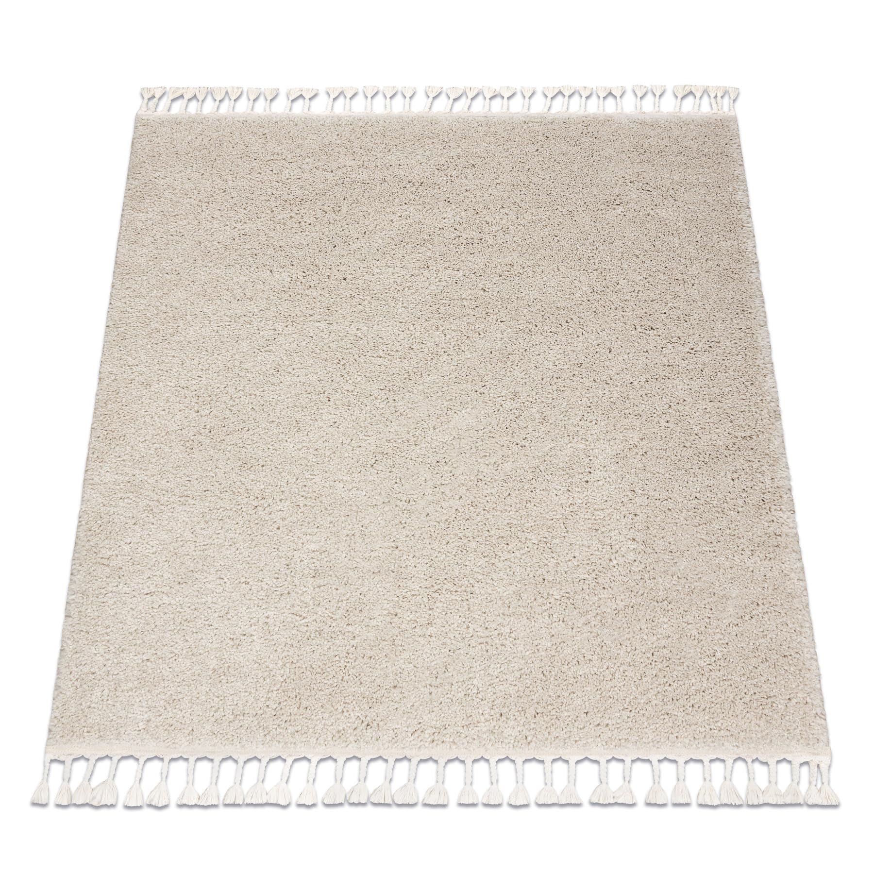 Tapis berbère crème pour salon et chambre : ambiance boho cosy 120x120