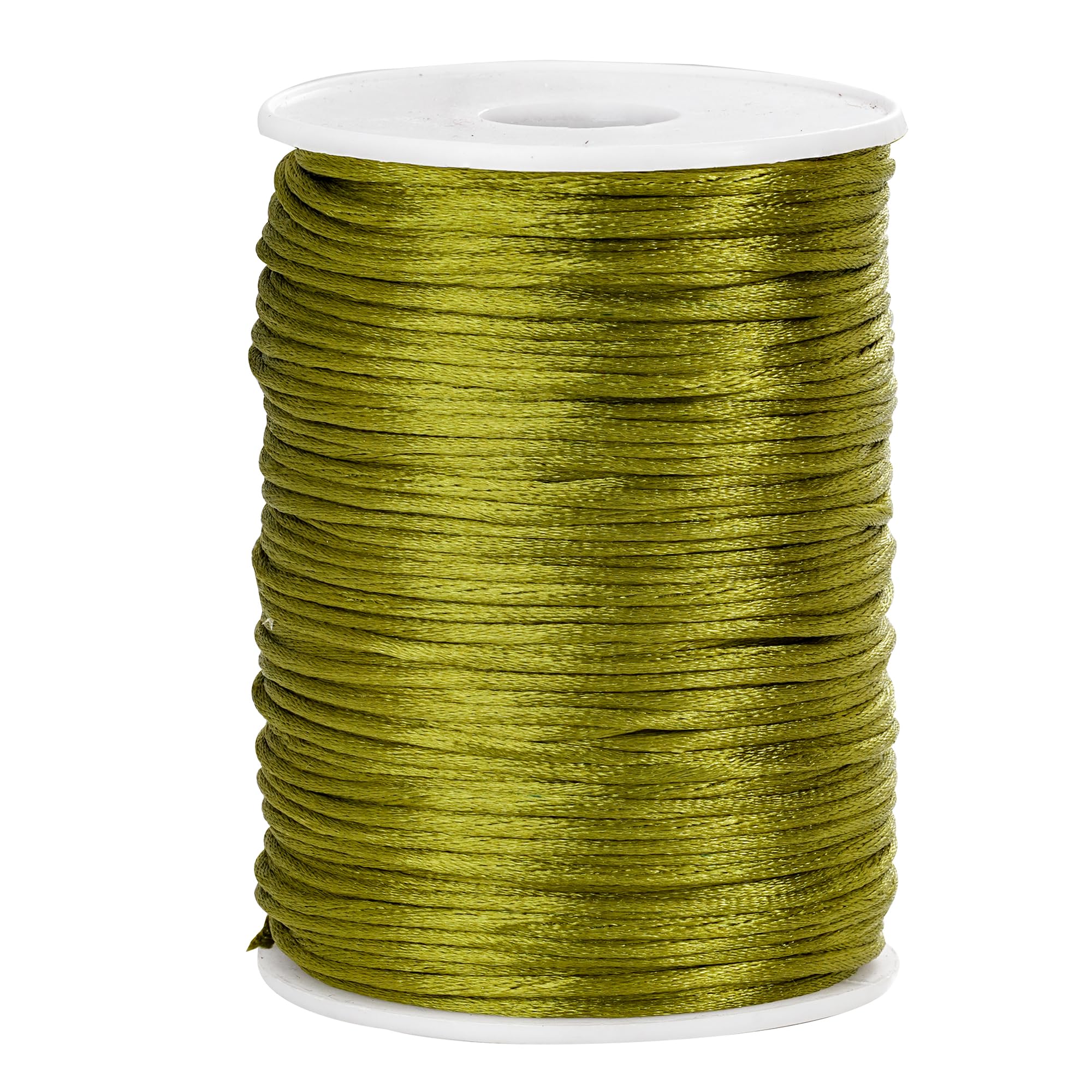 Durable Satin Nylon Cords 2.5mm Thick 109 Yards for Jewelry Making — image 1