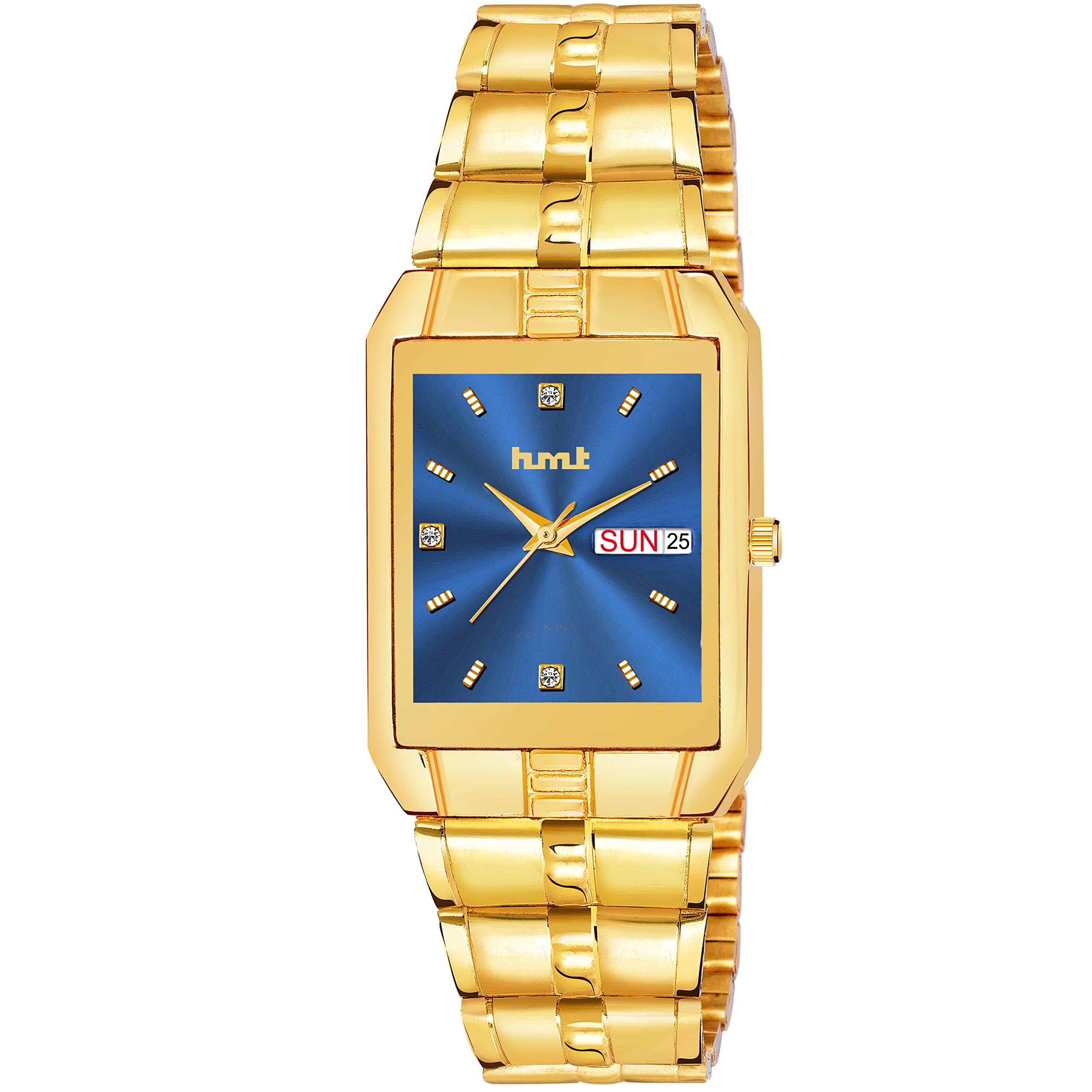 DENZER HILLS Mens Big Face Stainless Steel Analog Quartz Watches Fashion Business Chronograph Wrist Watches for Men (B0BSLJW7G4) Amazon Price History, Amazon Price Tracker