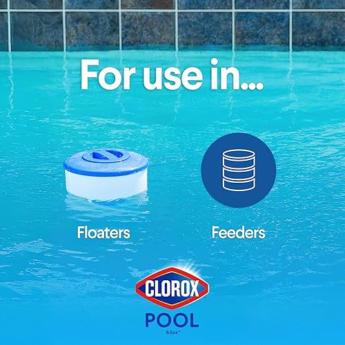 Miniatura 4 de Clorox Pool&Spa XtraBlue - Tabletas de cloración de 2.54 centímetros (1 pulgada) 1.70 kg, Nuevo aspecto, Blanco