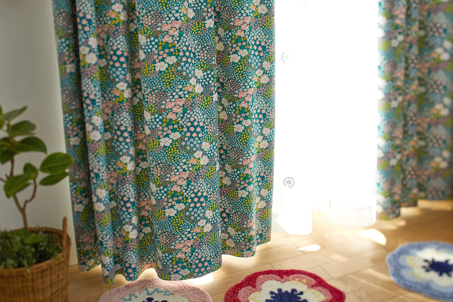 Amazon｜スミノエ(Suminoe) セミオーダーカーテン ミックス 幅