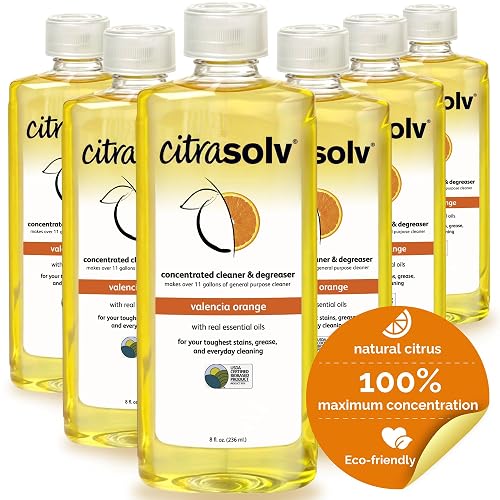 Citra Solv Concentrated Citrus Cleaner & Degreaser 8 oz, 6 Pack