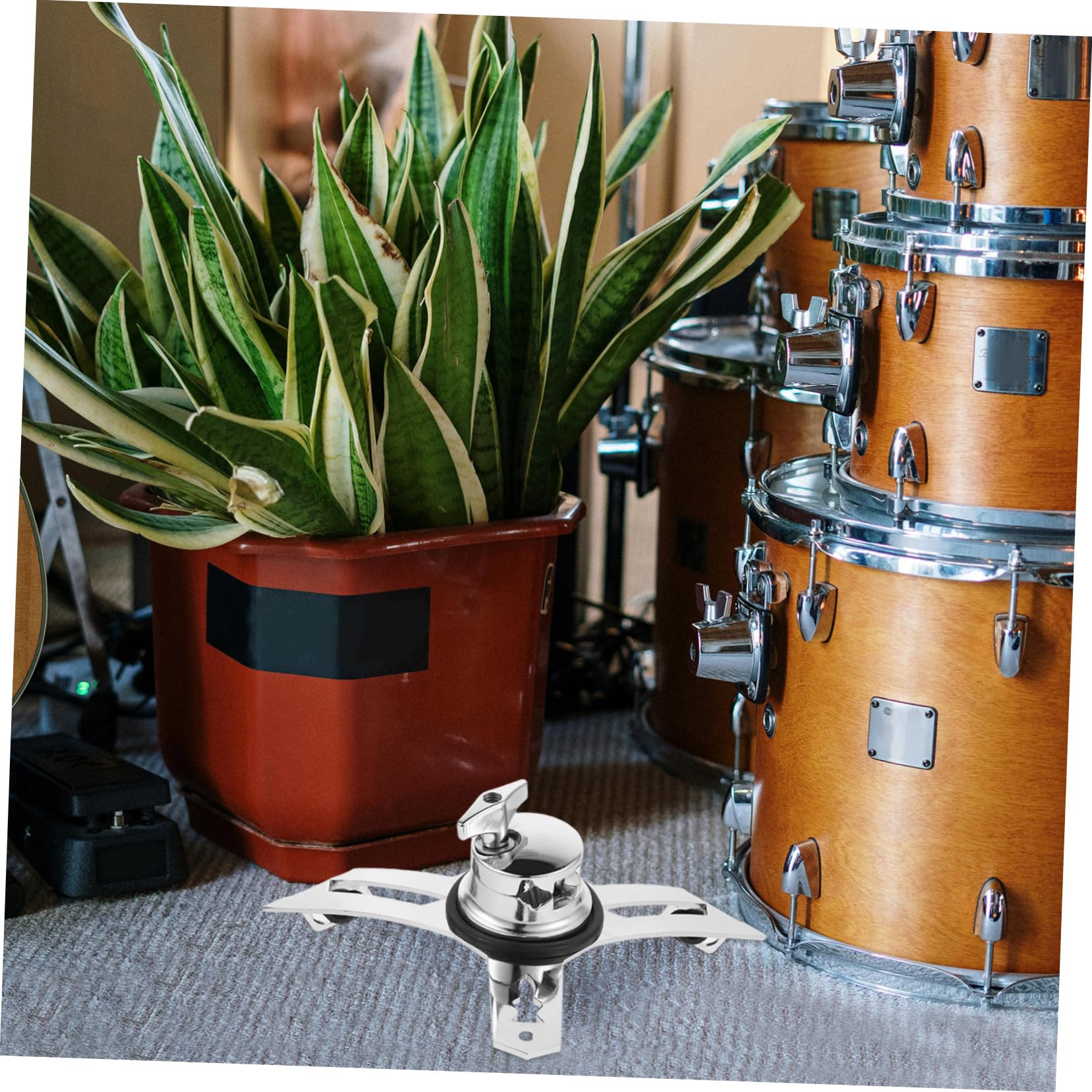 Mikinona Timpano per Strumenti Percussione Facile Installazione per Studi Registrazione Dal