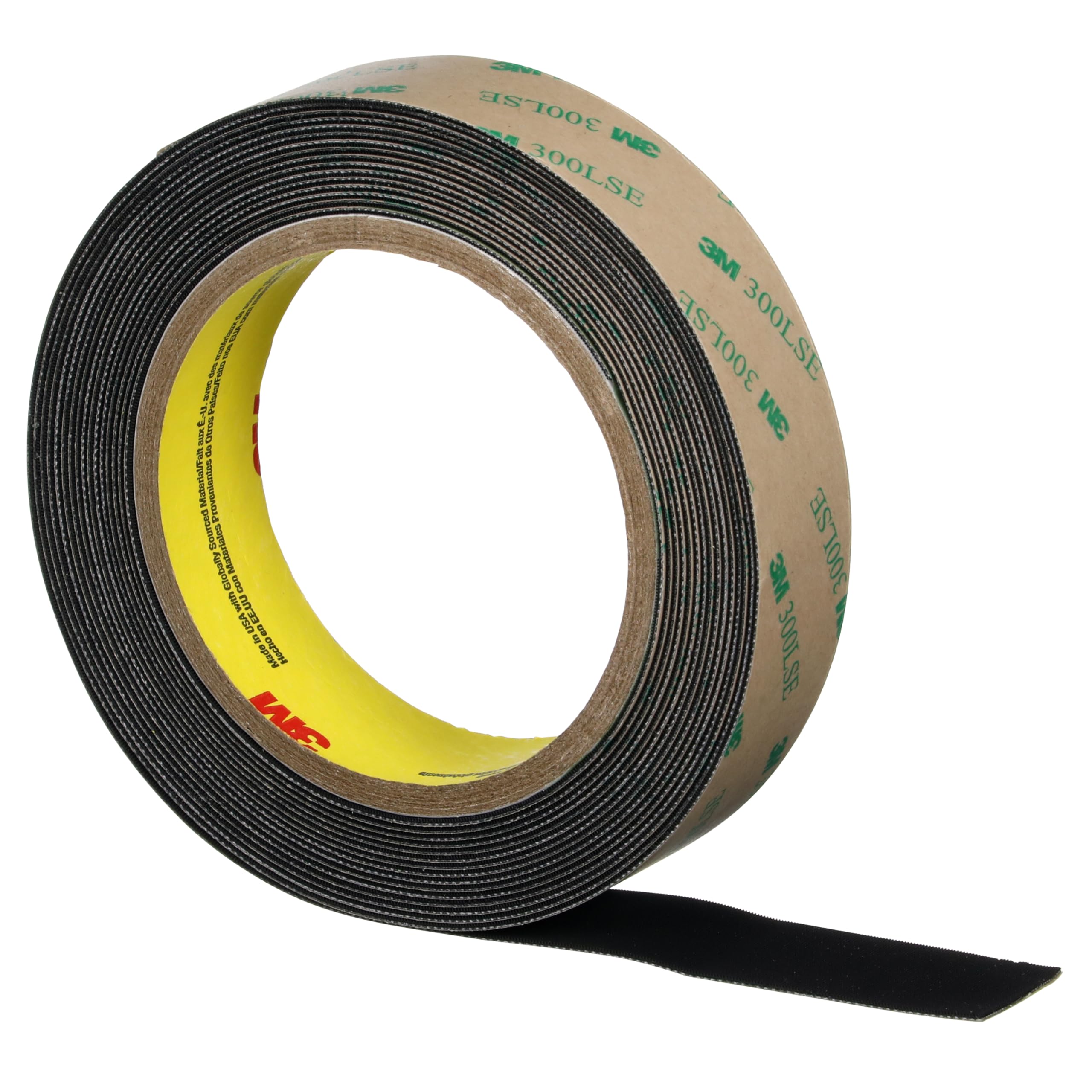 3M Gripping Material TB641 Black, 1 in x 15 ft (Pack of 2)