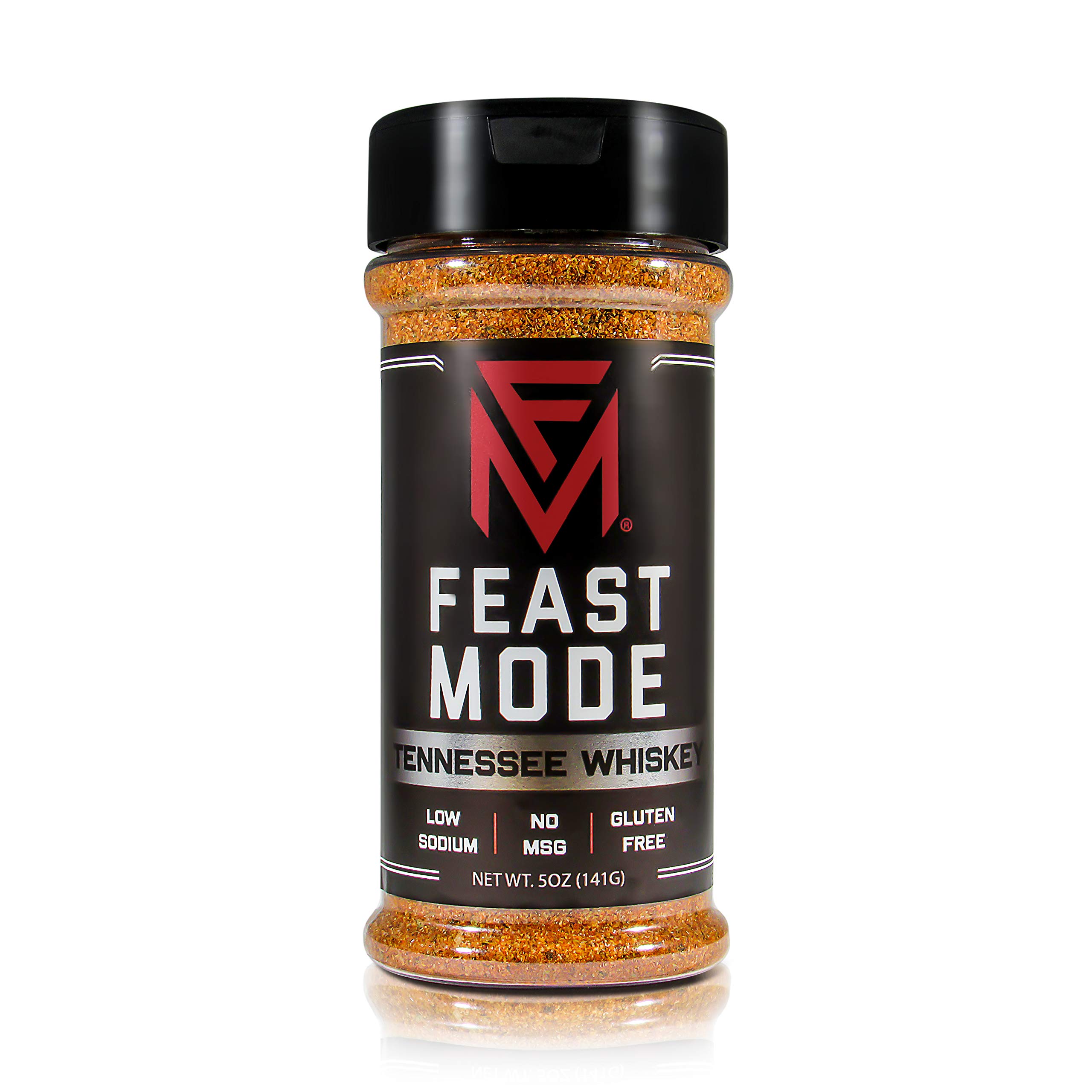 Tennessee Whiskey - Feast Mode Flavors - Low Sodium, No MSG, Gluten Free, All Natural, Meal Prep Seasoning, Healthy, Whiskey Flavoring, Dry Rub, BBQ Spice, Steak Seasoning