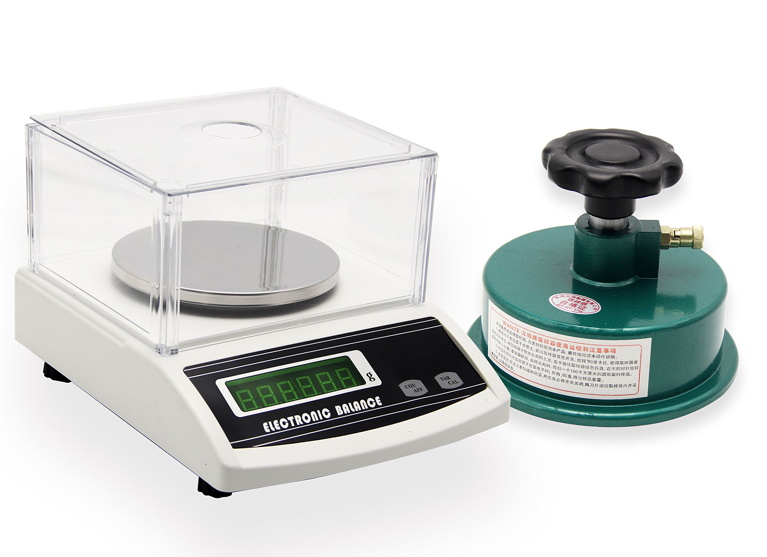 NEWTRY 100g/0.001g Electronic Fabric GSM Weight Scale with a 2mm Disc