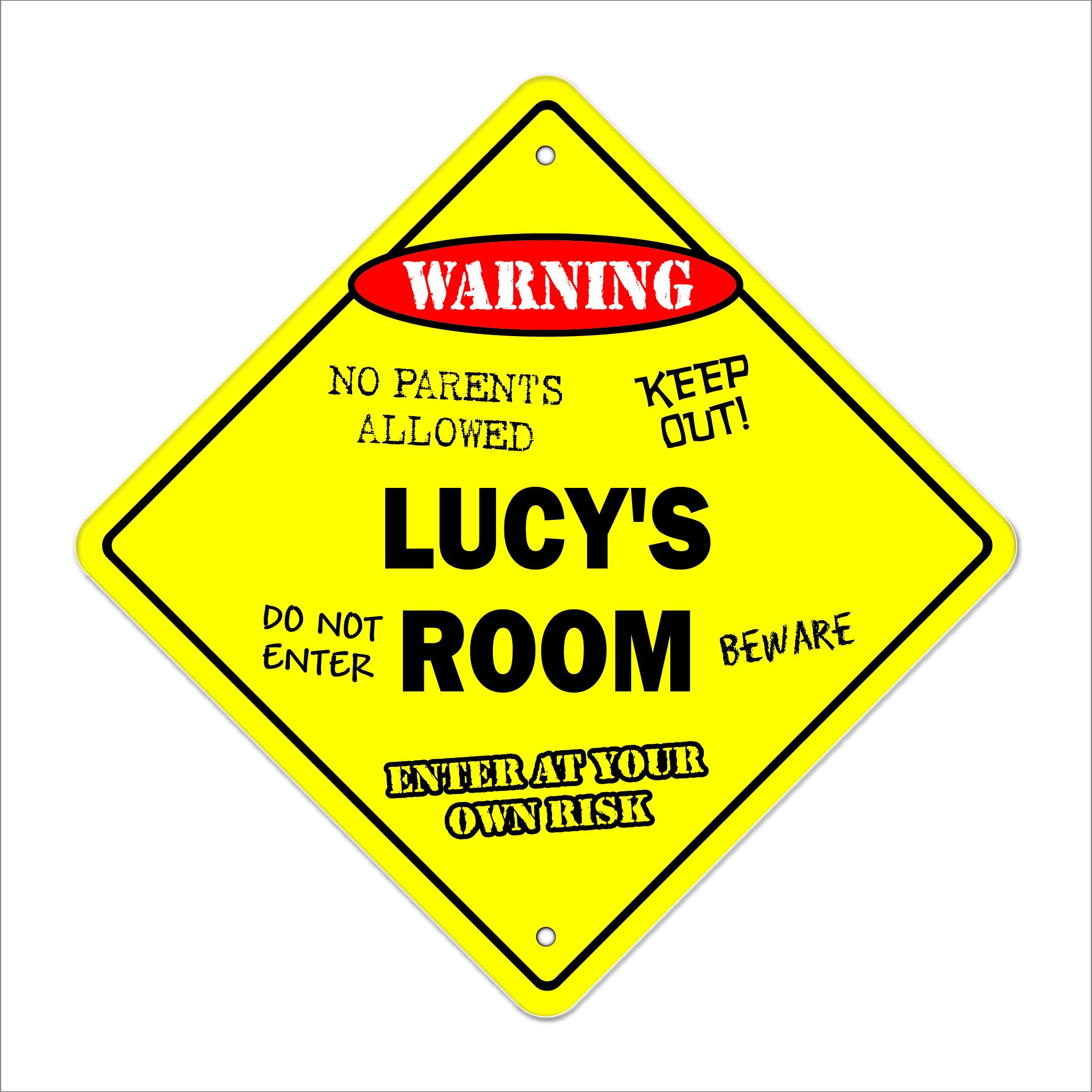 Nate's Room Sign Crossing Zone Xing | Indoor/Outdoor | 14\, image size:2087x2086
