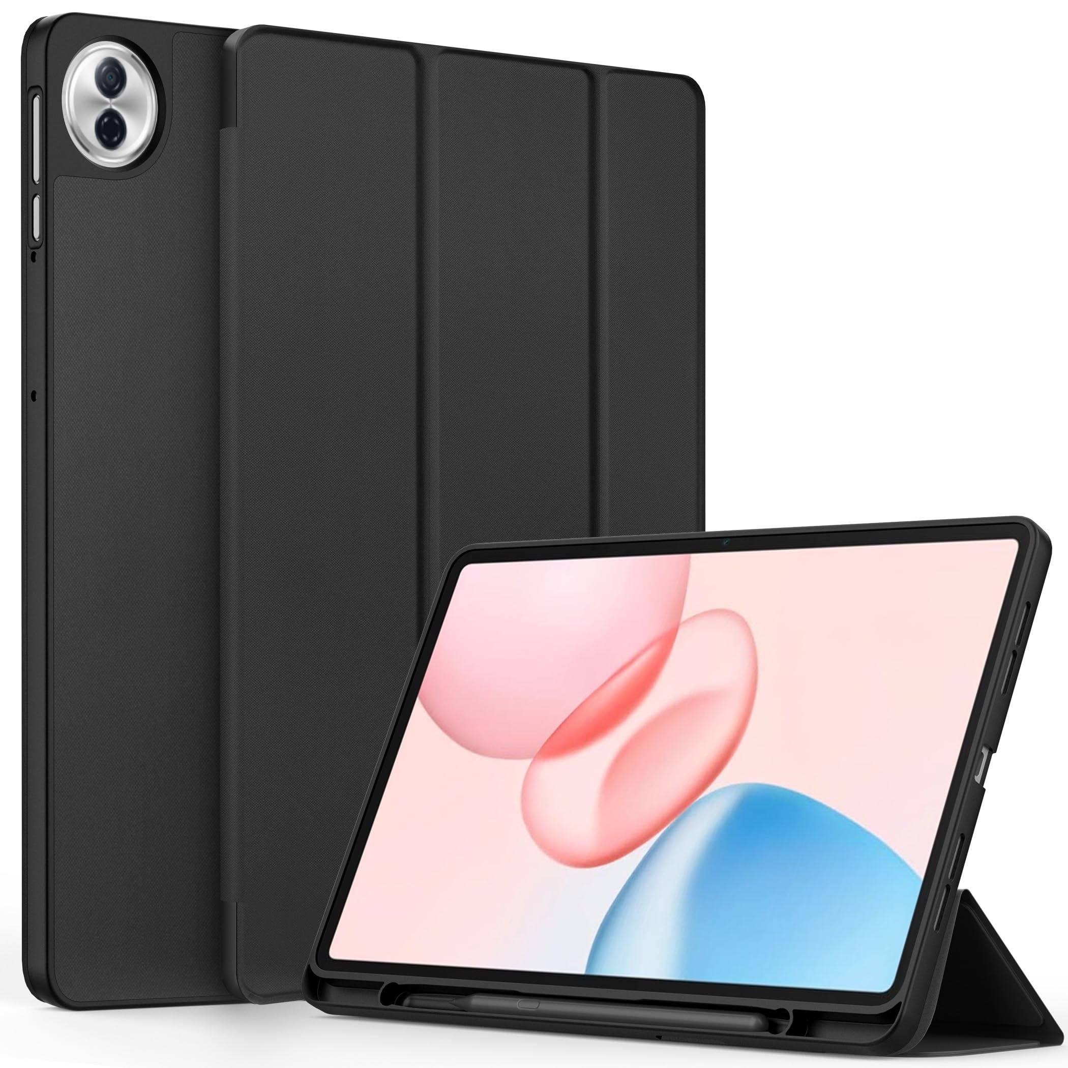 Custodia Antiurto Per Huawei MatePad Pro 10.8'' 2019 | Con Portapenne, Cavalletto Girevole 360° E Tracolla Regolabile | Protezione Militare Per Bambini E Adulti