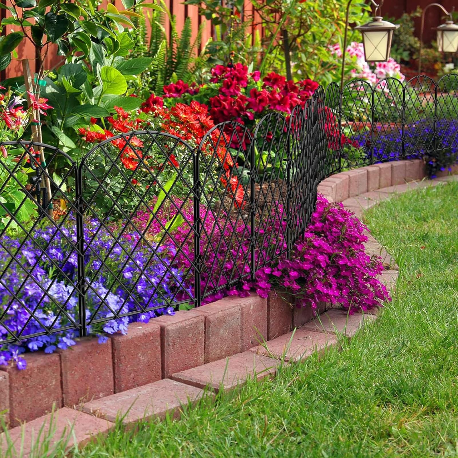Recinto per Cani Esterno Cortile Per Esterni 10X, Traliccio, Rete, Cancello | Recinzione per Giardino Cortile, Patio, Balcone, , Recinto Cani, Pollaio, Recinto Conigli, Aiuola, Campeggio, Camper