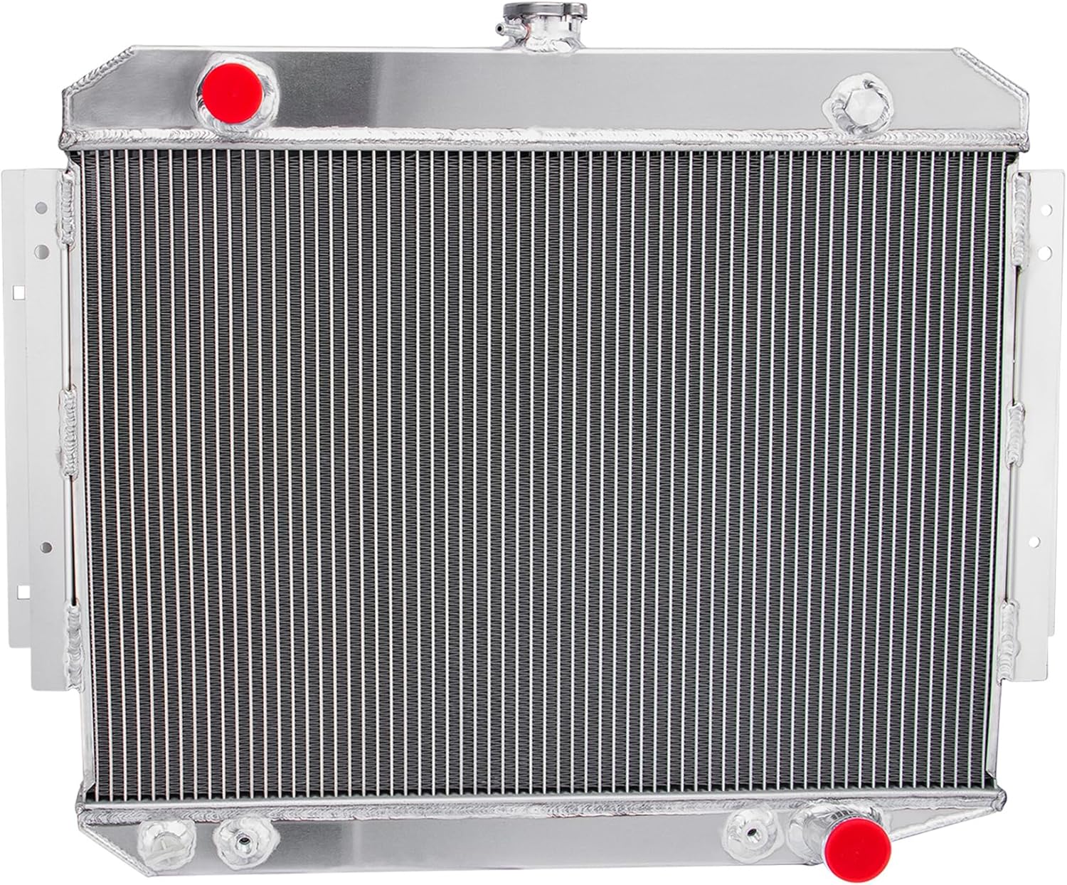 CC889 Radiators 3 Row Radiator Replacement for 1971-1979 Dodge B100 B200 B300 D100 D150 D200 D300 W150 Ramcharger 3 Core Radiator Pickup V8 5.2L 5.9L Aluminum Radiador