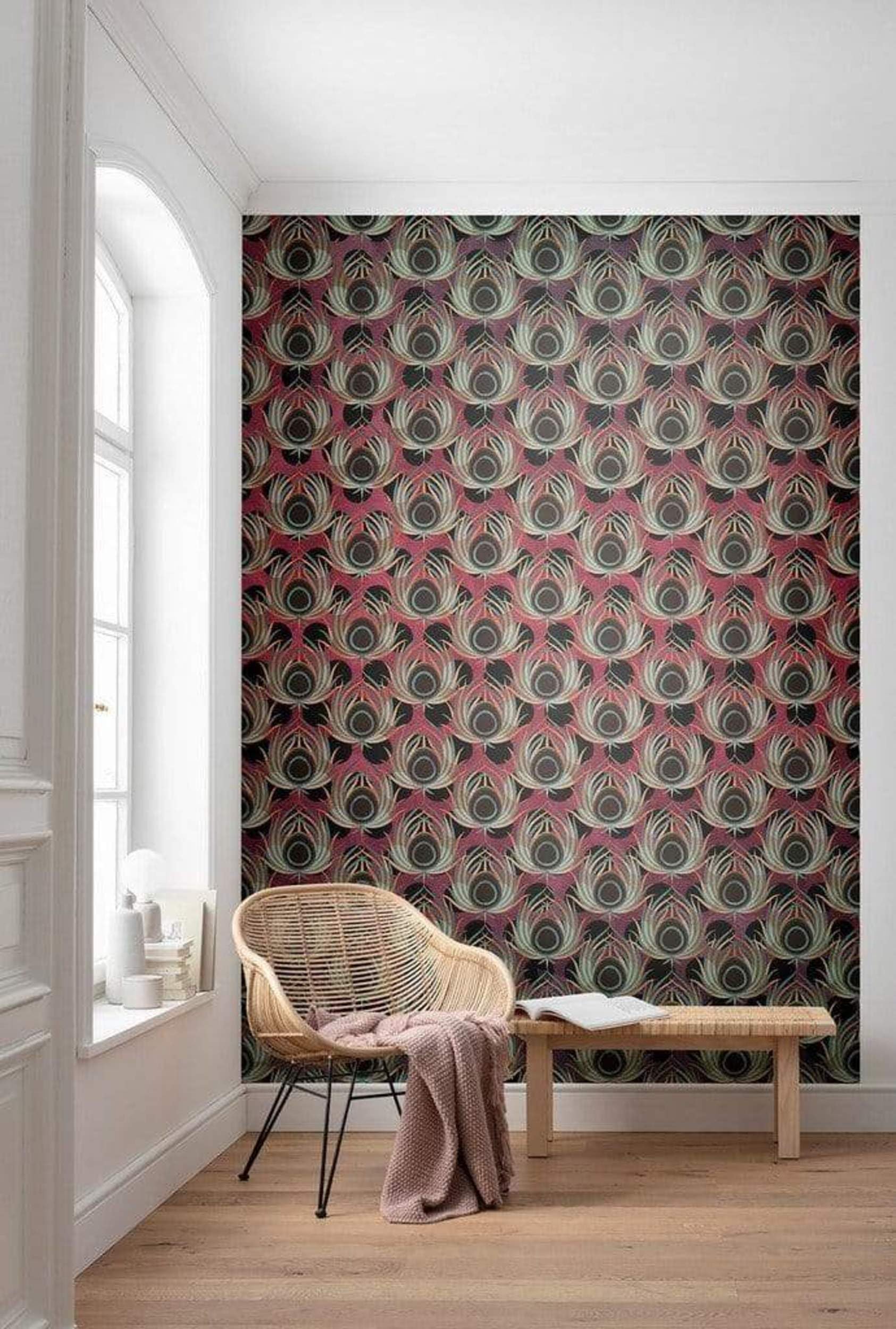 Komar HX4-033 Non-Woven Photo Wallpaper XXL Decoration Art Nouveau Bedroom Living Room Office Hallway Size 200 x 280 cm (Width x Height) Colourful - Image 2