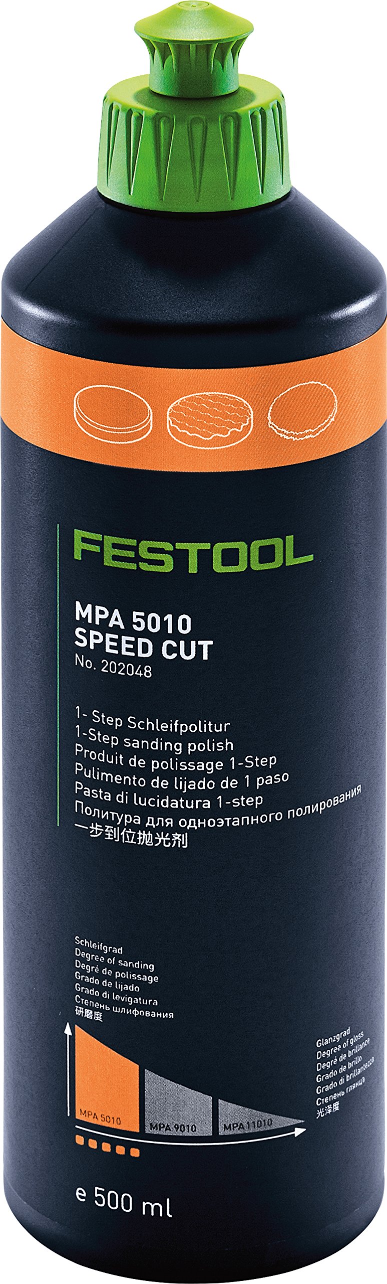 Festool 202048 MPA 5010 OR/0.5L Polishing Compound
