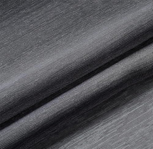 Miniatura 5 de Miuco - 2 paneles de gasa con textura - Cortinas de gasa fuerte - Paneles de cortina para el salón