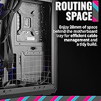 Vista 9 de Cooler Master MasterBox Q300L Torre Micro-ATX con filtro de polvo de diseño magnético, panel lateral acrílico transparente, E/S ajustable y flujo