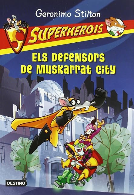 Portada de Superherois 1: Els Defensors de Muskarrat City
