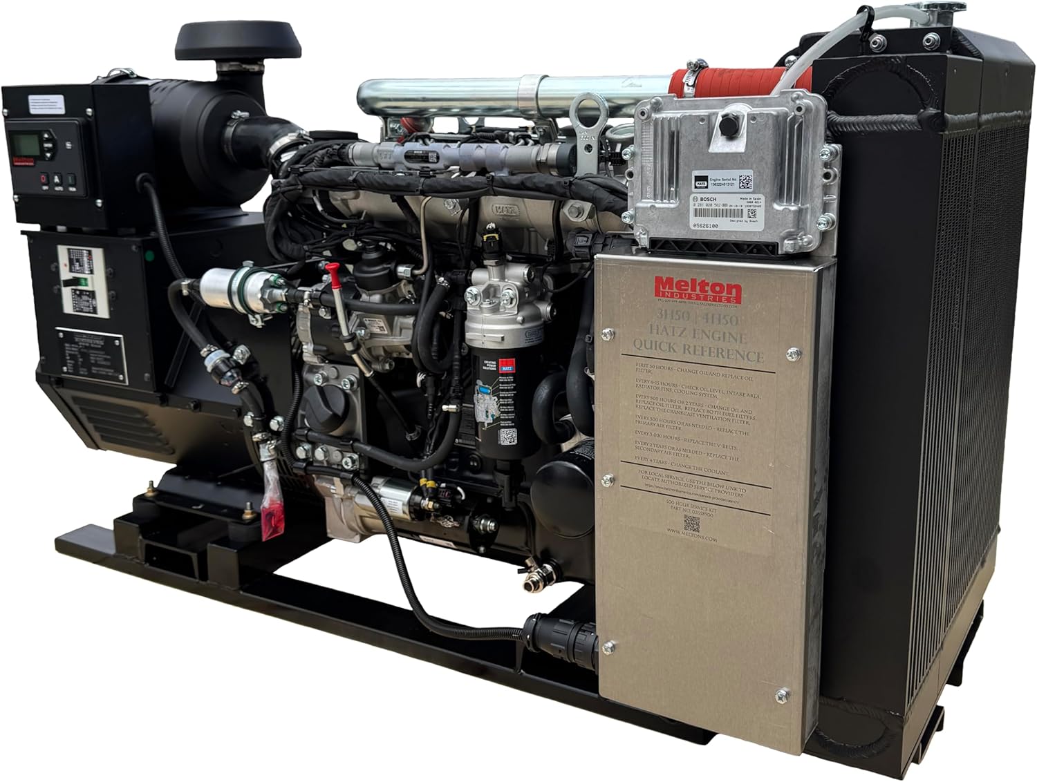 40kW Tier IV Final Open Frame Diesel Generator for Food Trucks, Ice Cream Trucks & Mobile Trailers