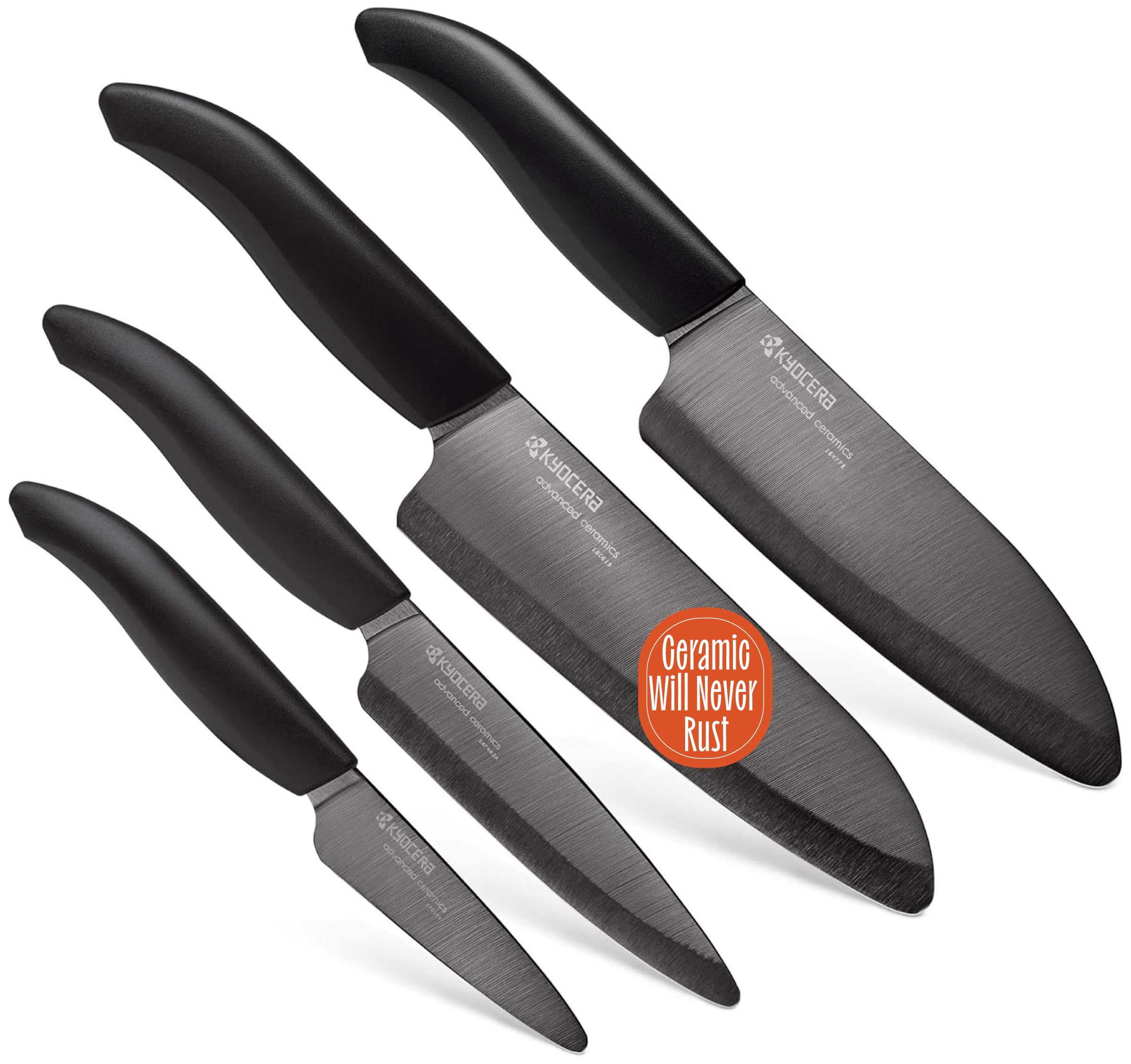 Kyocera Revolution 4-Piece Ceramic Knife Set