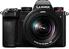 Panasonic LUMIX DC-S5 S5 Full Frame Mirrorless Camera body, 4K 60P Video Recording with Flip Screen and Wi-Fi, L-Mount, 20-60 mm Lens, 5-Axis Dual I.S, (Black)