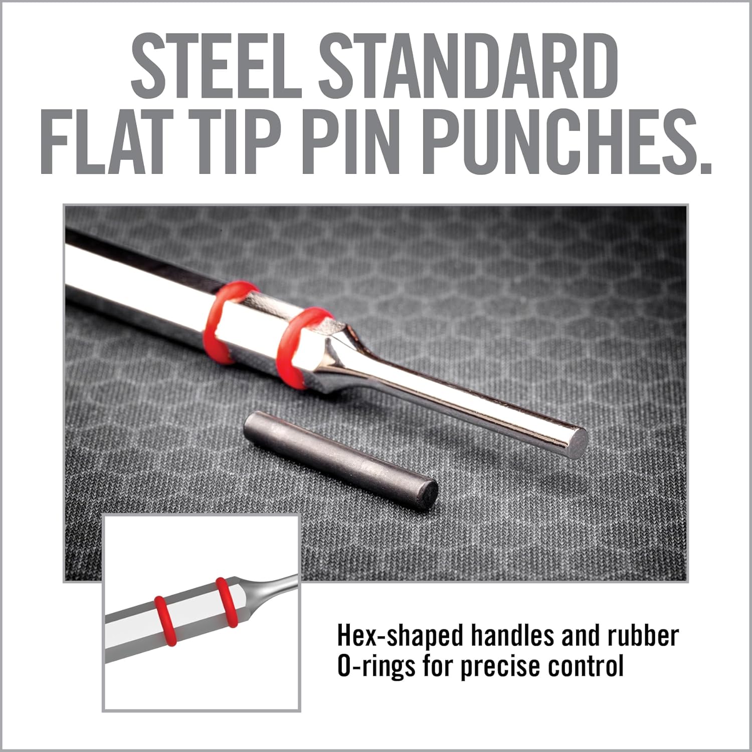 Real Avid Hammer Set & Punch Set with Small Hammer & Flat Tip Metal Punch Set - Punch Tools Tool Kit includes Gunsmithing Hammer with 4 Tips, Non Marring Punch & Pin Starter Tool