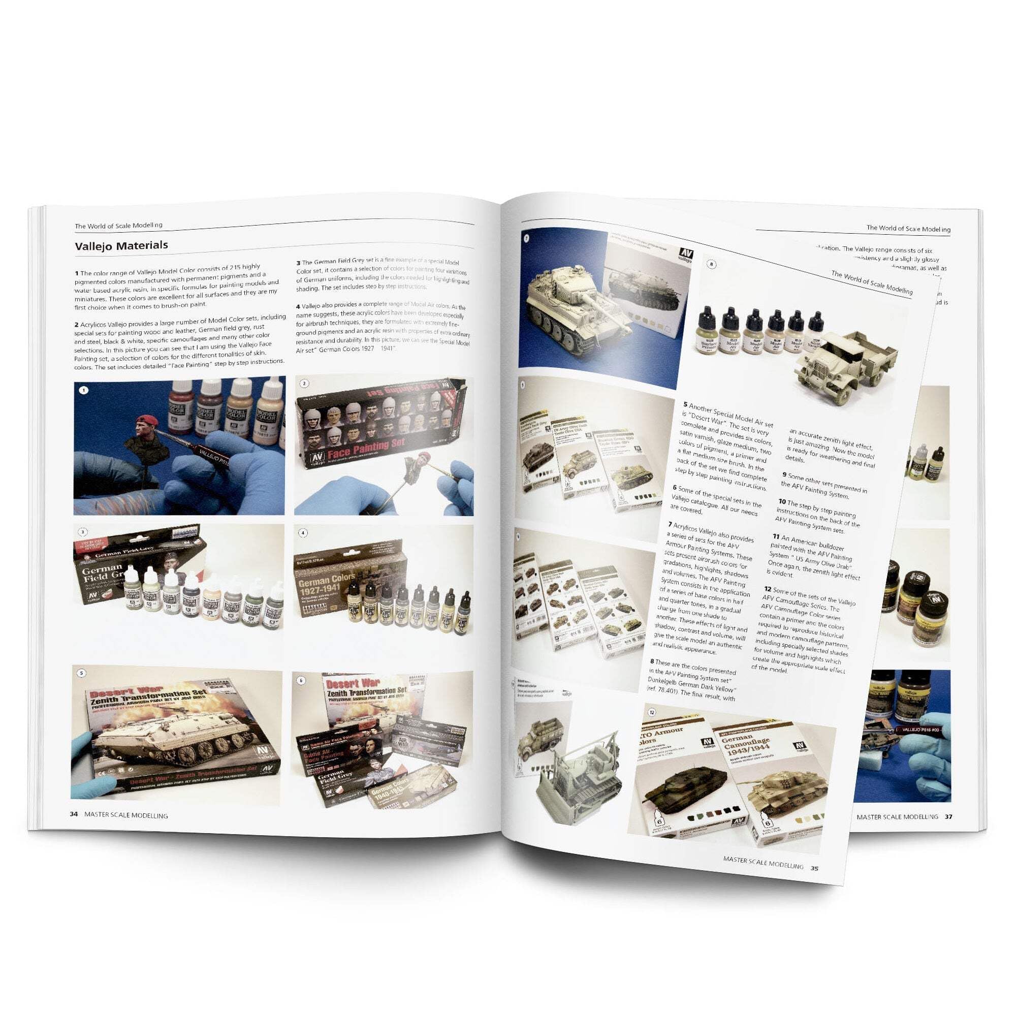 Acrylicos Vallejo 075020 Book: Master Scale Modelling, Black