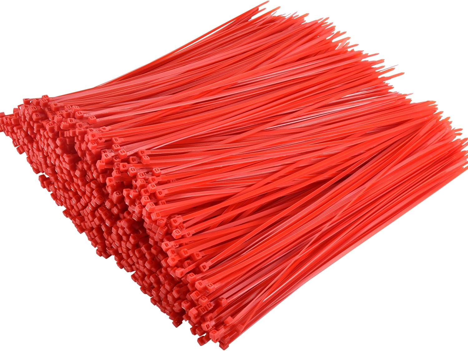 Bolt Dropper Zip Ties Pack of 100012'' Red Heavy Duty