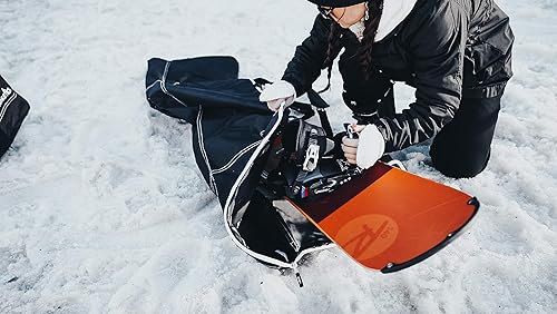 Miniatura 9 de Athletico Combo de dos piezas para snowboard y botas  Almacenar y transportar snowboard de hasta 650in y botas de hasta la talla 13  Incluye 1 bolsa