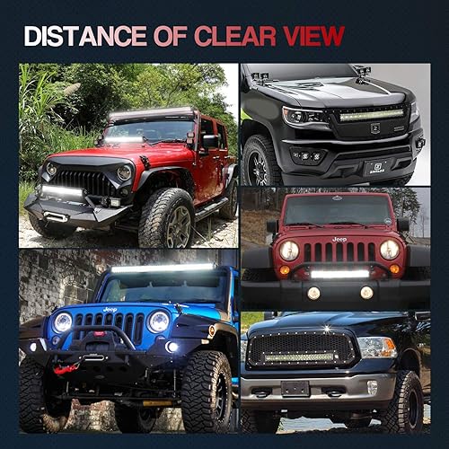 Miniatura 9 de DakRide Barra de luz Led de triple hilera