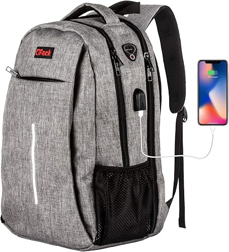 Five Star Travel Laptop Backpack, Anti Theft Laptop Bag with USB Charging Cable & Headphone Interface, Business Backpack for Men Women,College Computer Bag