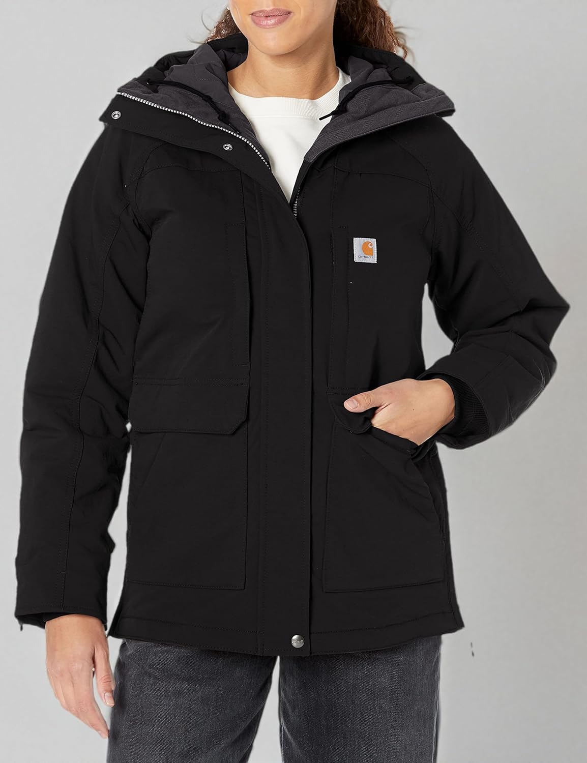 Carhartt Women's Super Dux Relaxed Fit Insulated Traditional Coat - Image 3