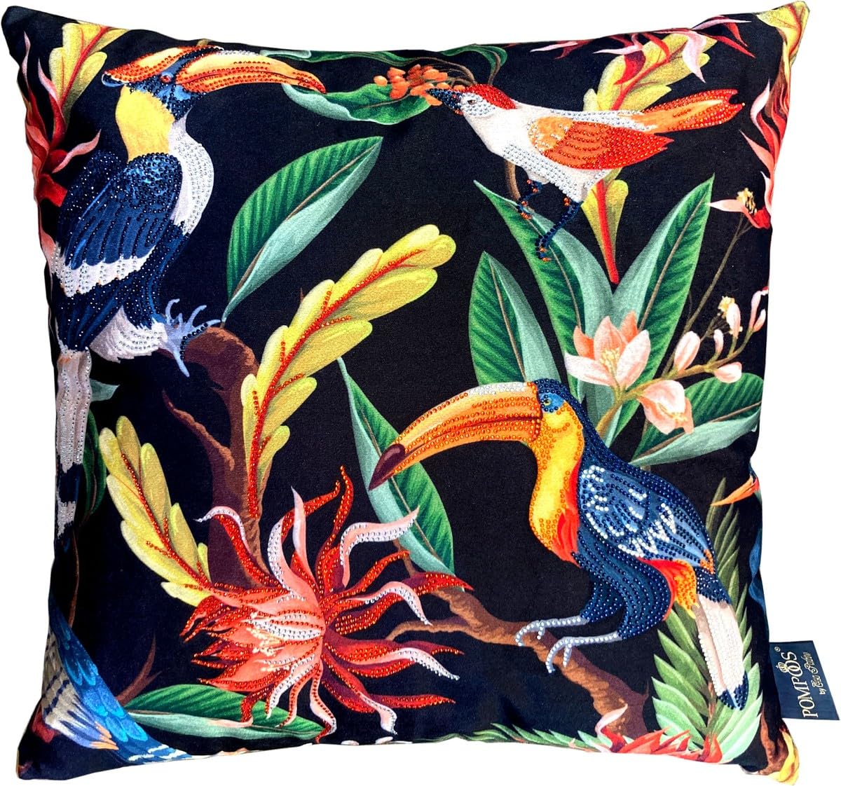 Coussin décoratif Jungle Casa Padrino pour sublimer votre canapé