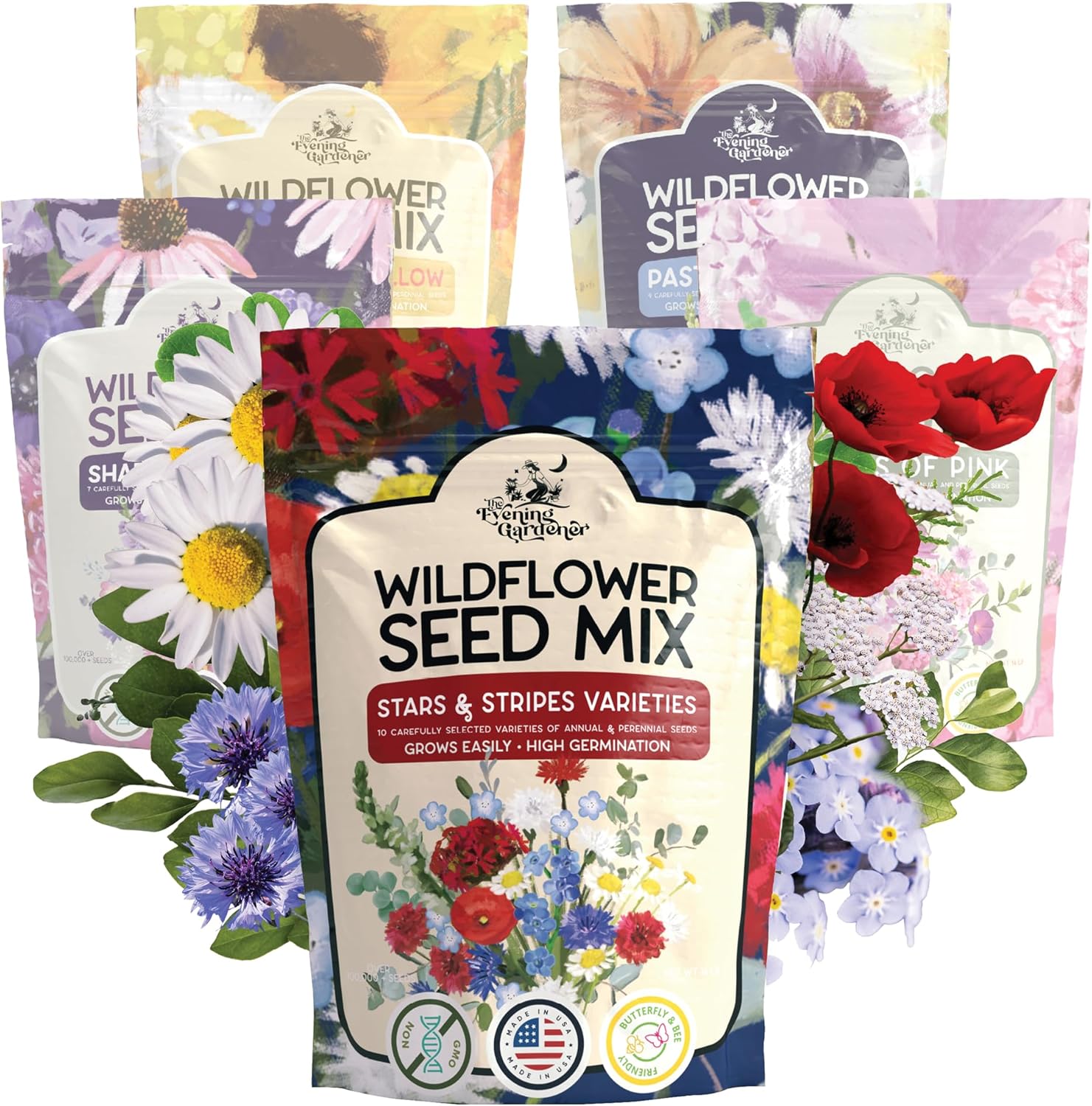 Wildflower Seeds Bulk NonGMO OpenPollinated 4 oz