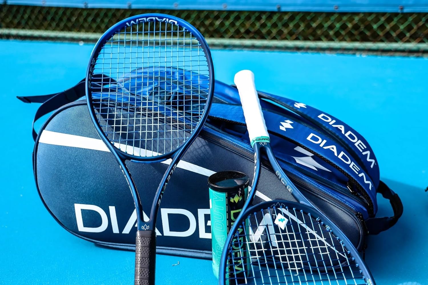 Diadem Tour v3 12PK Tennis Racket Bag – Holds Up to 12 Rackets, Adjustable Shoulder Straps, Separate Shoe Compartment, Durable Travel Gear for Players of All Levels